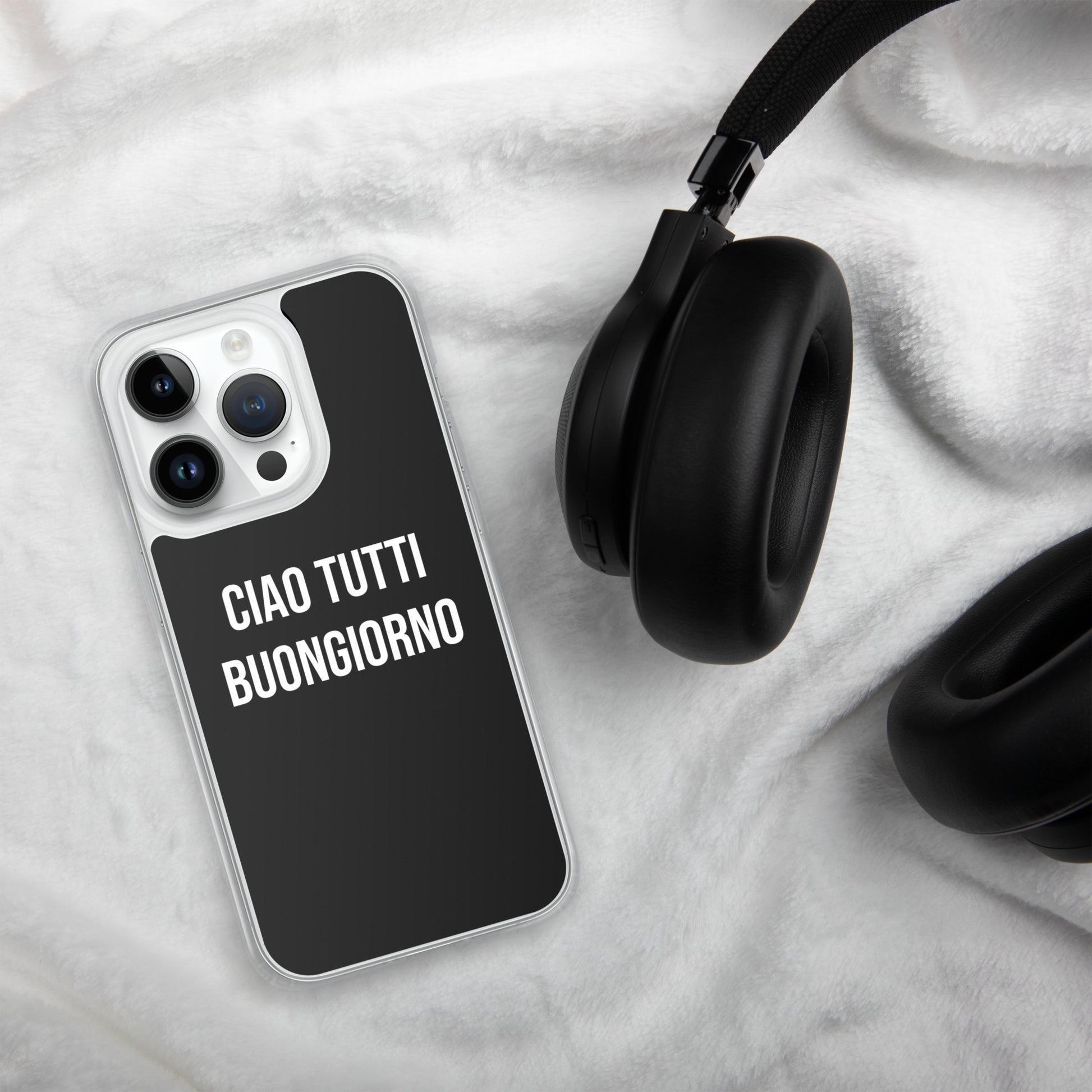Ciao Tutti telefoonhoesje Iphone Zwart