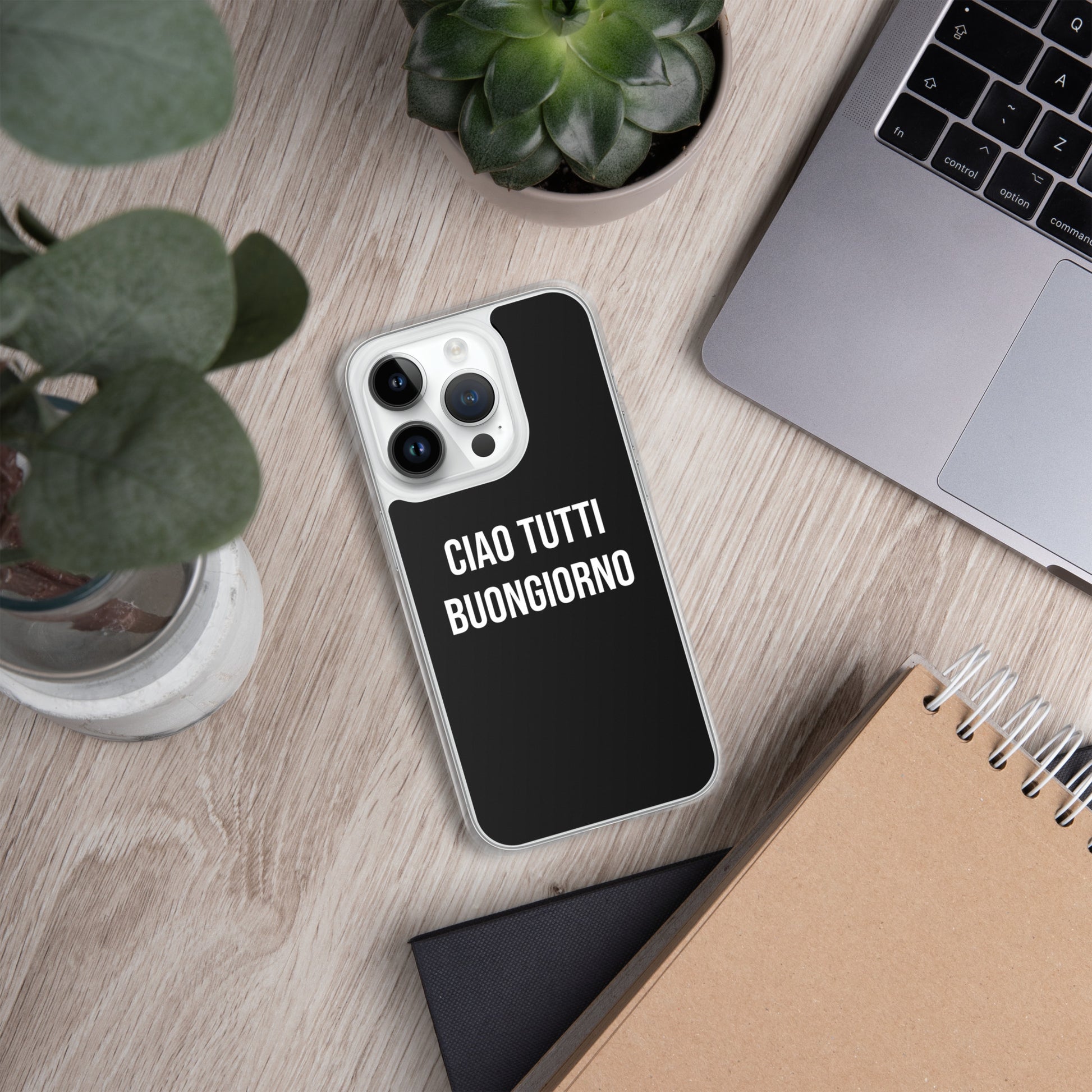 Ciao Tutti telefoonhoesje Iphone Zwart