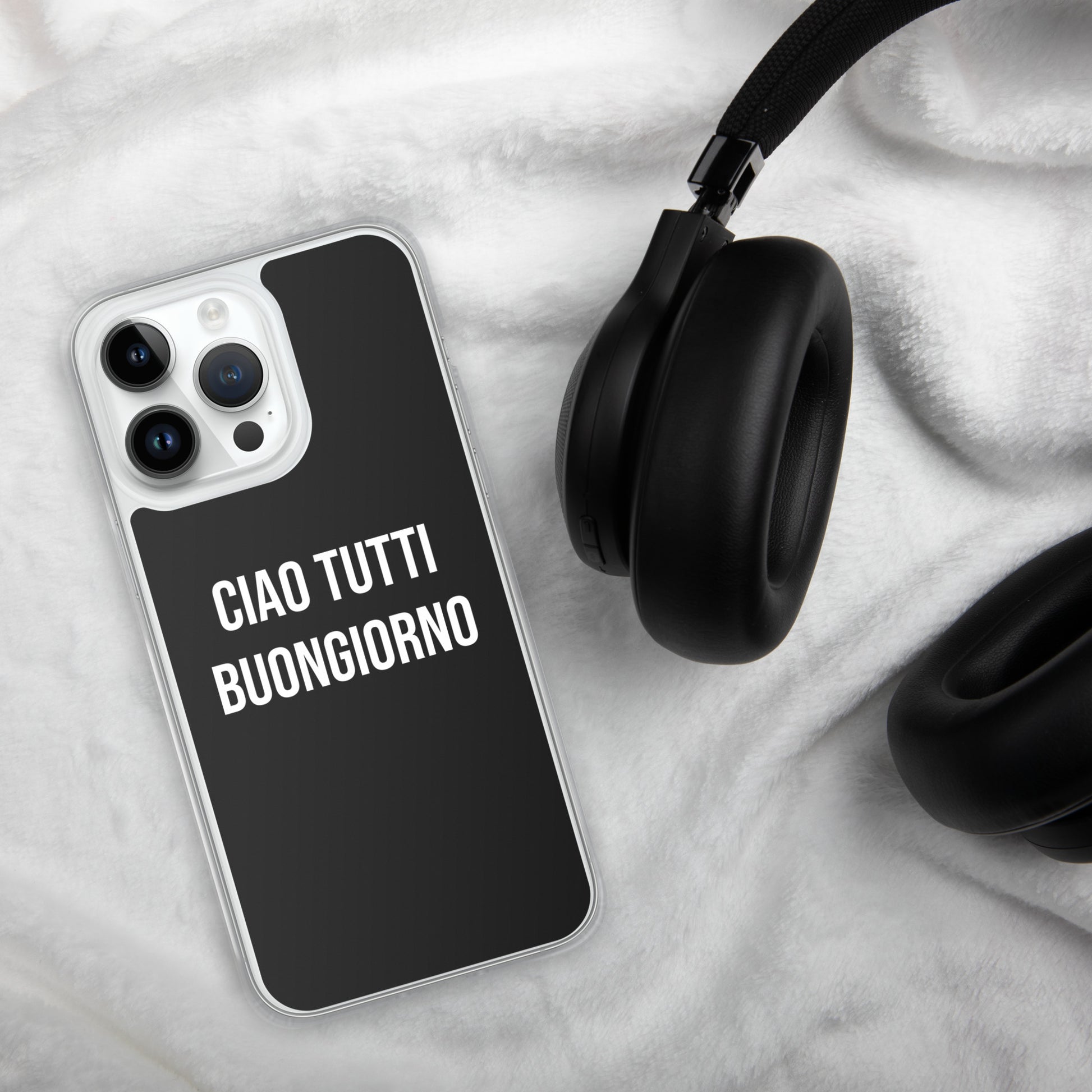 Ciao Tutti telefoonhoesje Iphone Zwart