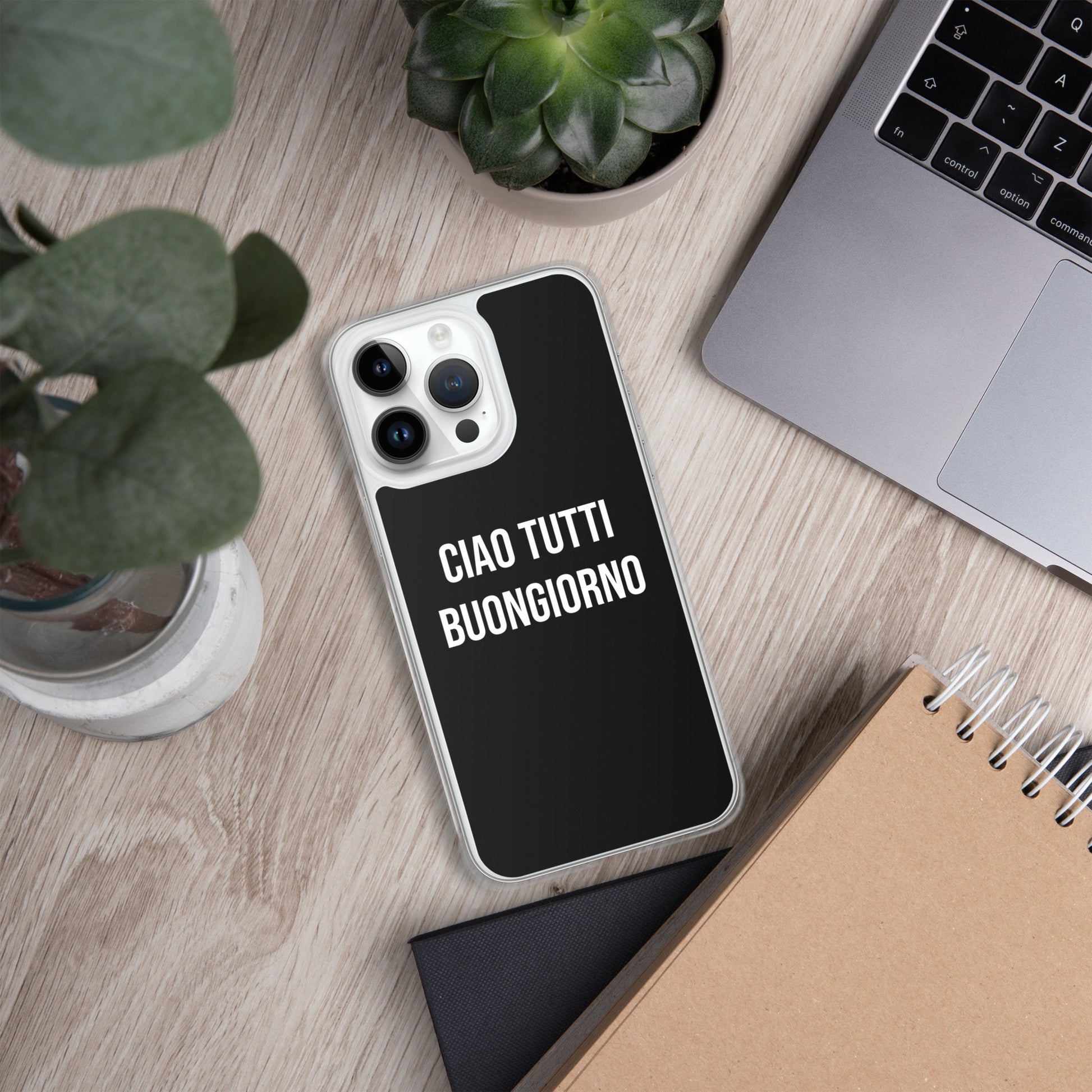 Ciao Tutti telefoonhoesje Iphone Zwart