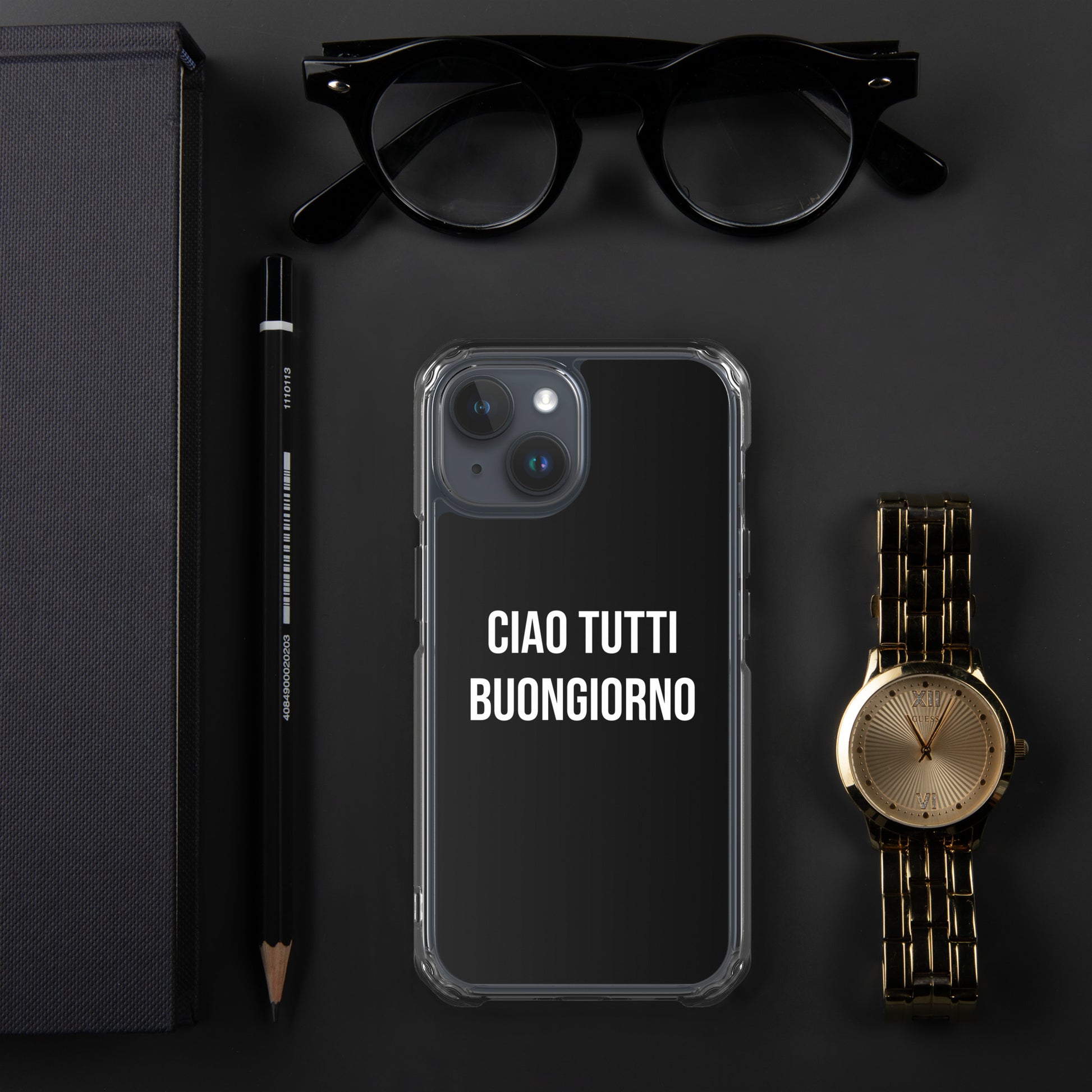 Ciao Tutti telefoonhoesje Iphone Zwart
