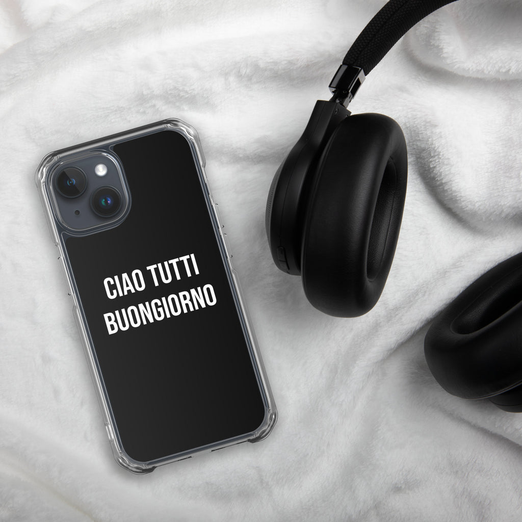 Ciao Tutti telefoonhoesje Iphone Zwart