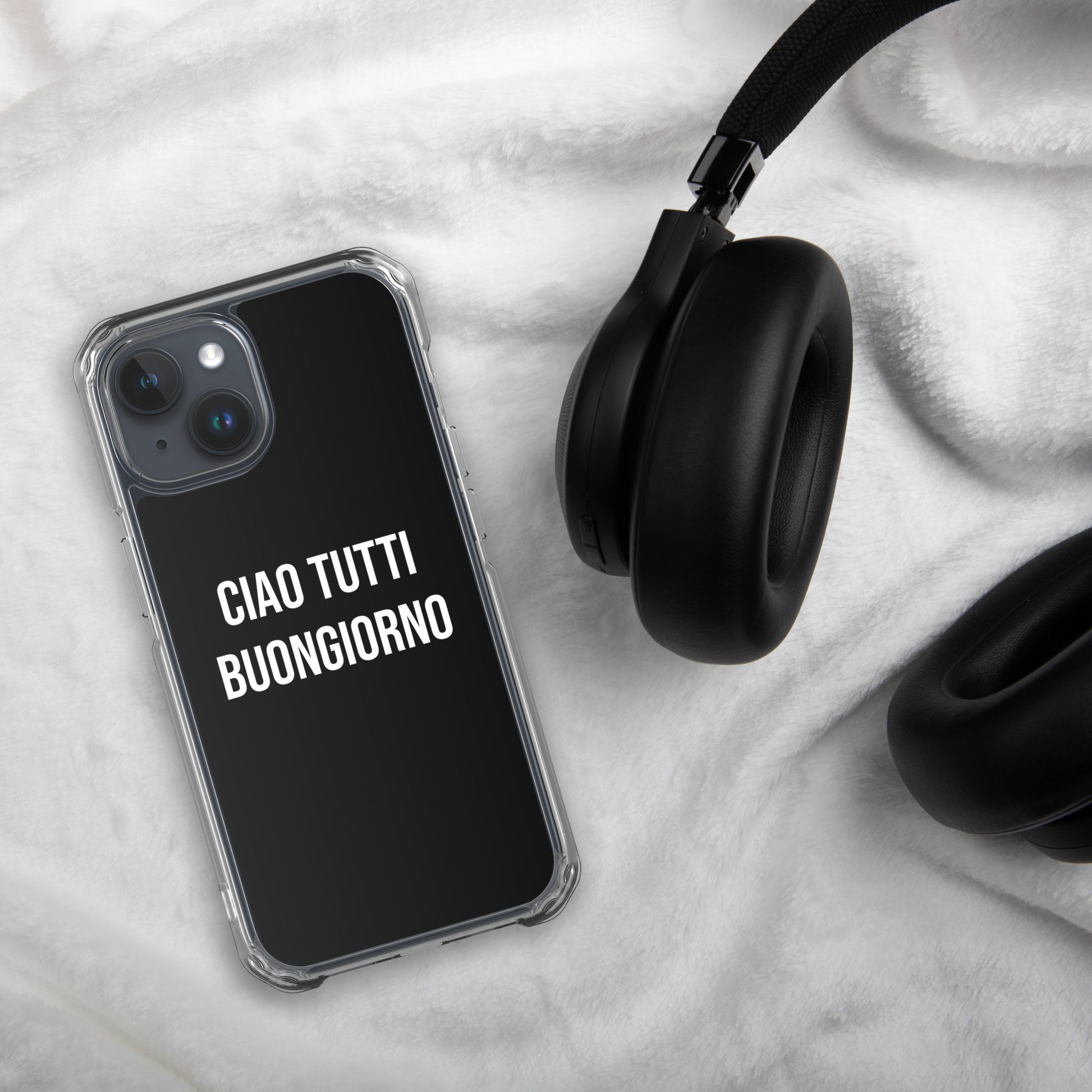 Ciao Tutti telefoonhoesje Iphone Zwart