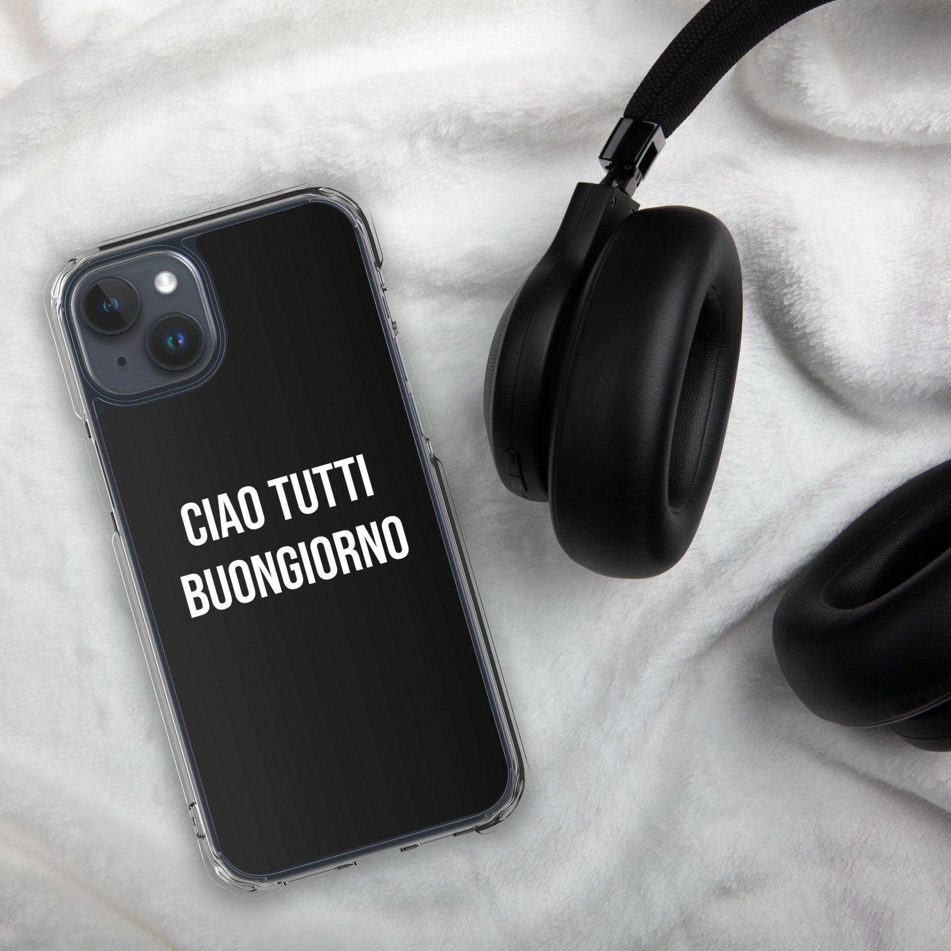Ciao Tutti telefoonhoesje Iphone Zwart