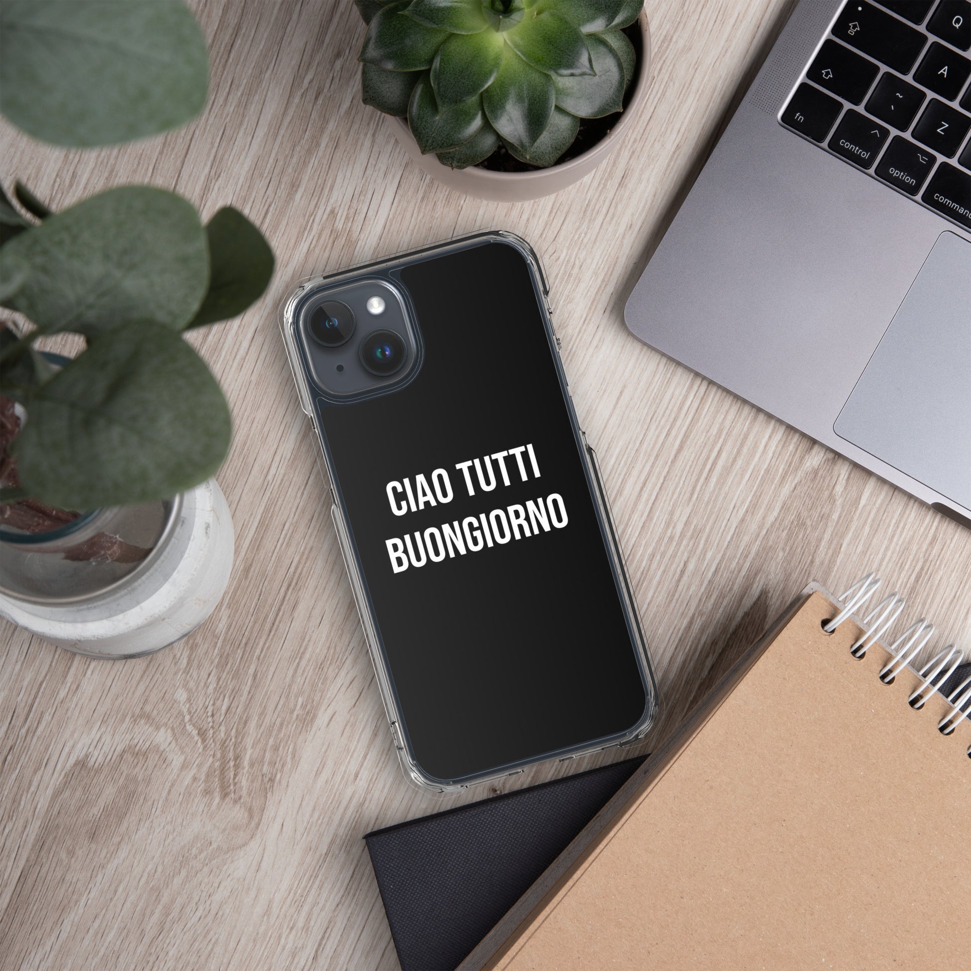 Ciao Tutti telefoonhoesje Iphone Zwart