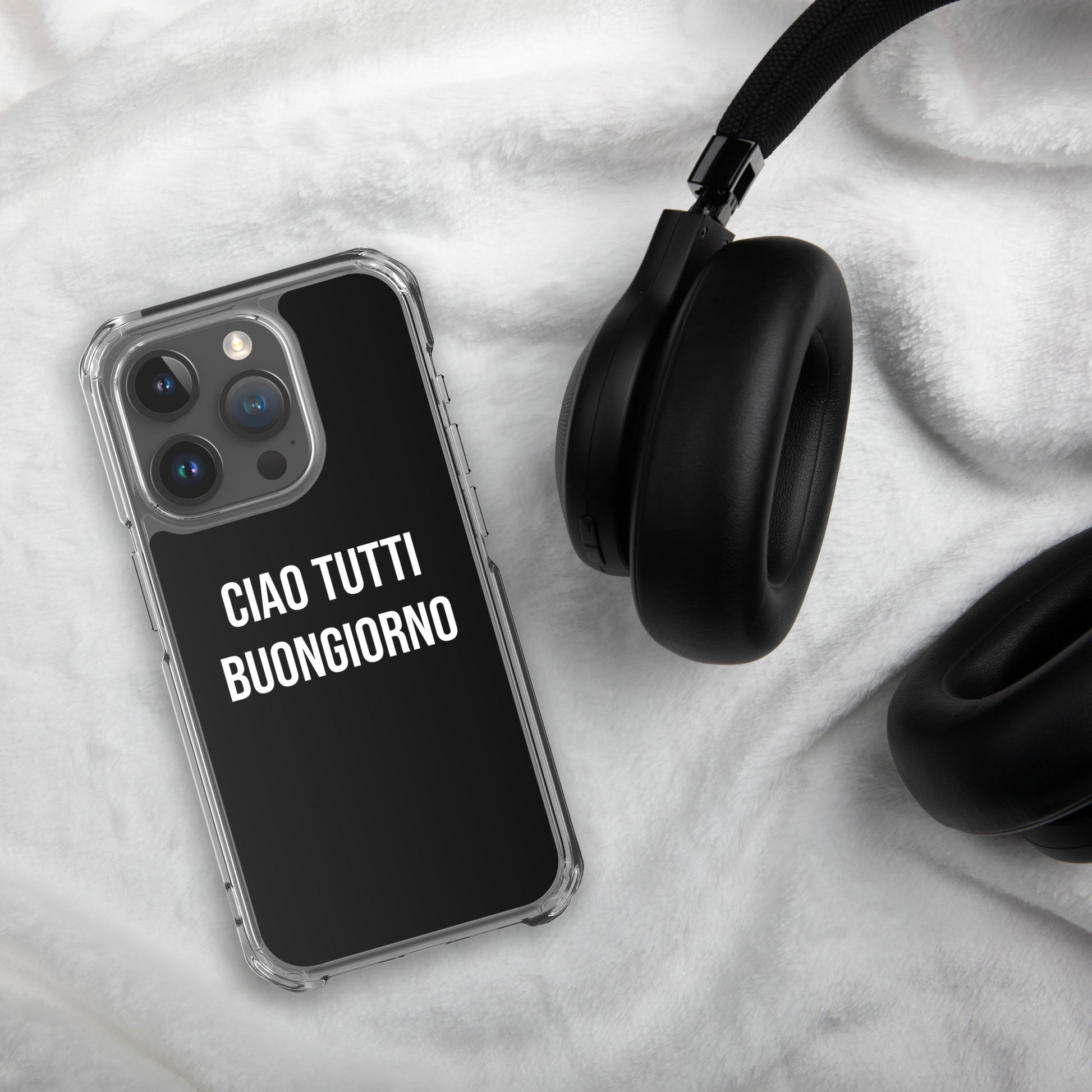 Ciao Tutti telefoonhoesje Iphone Zwart