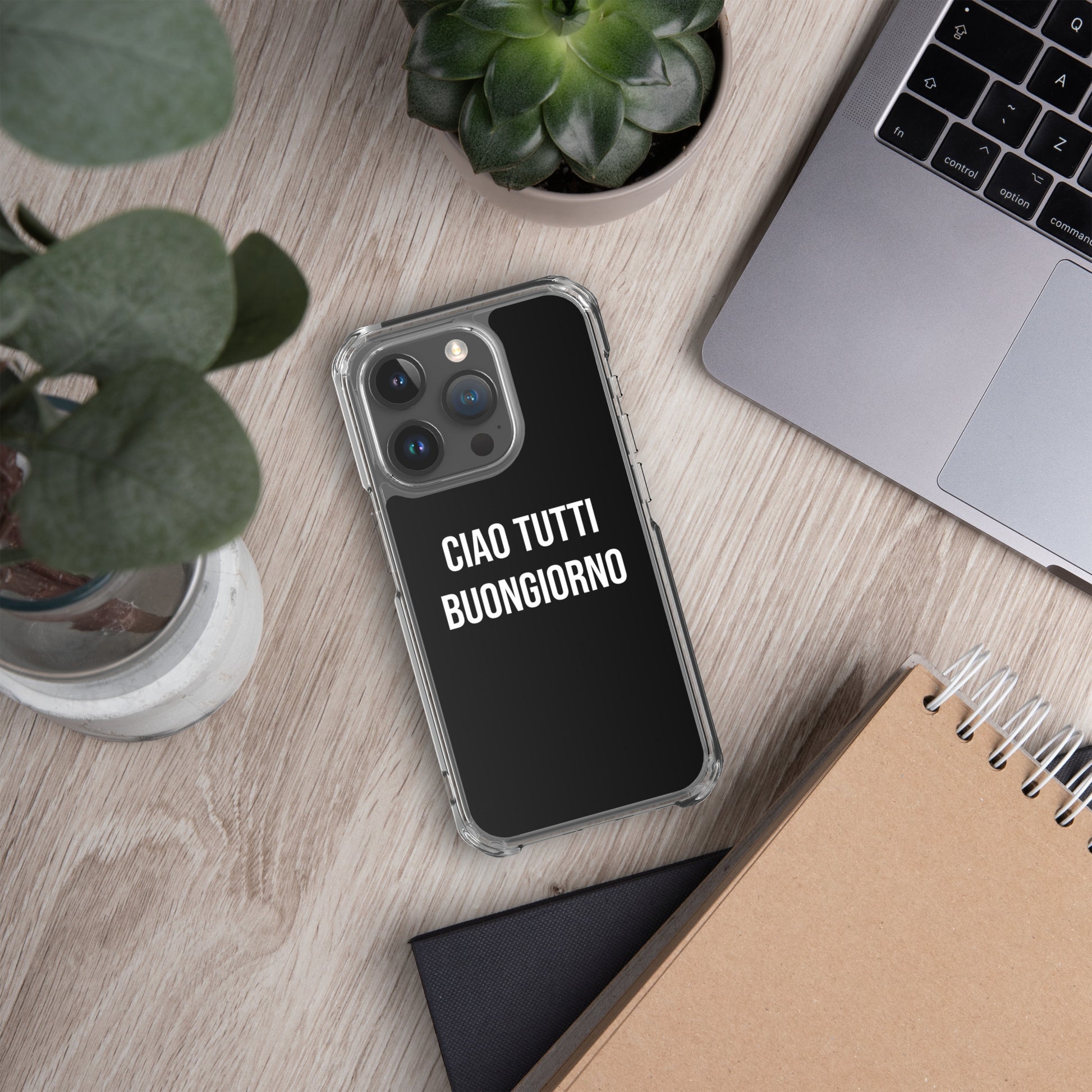 Ciao Tutti telefoonhoesje Iphone Zwart