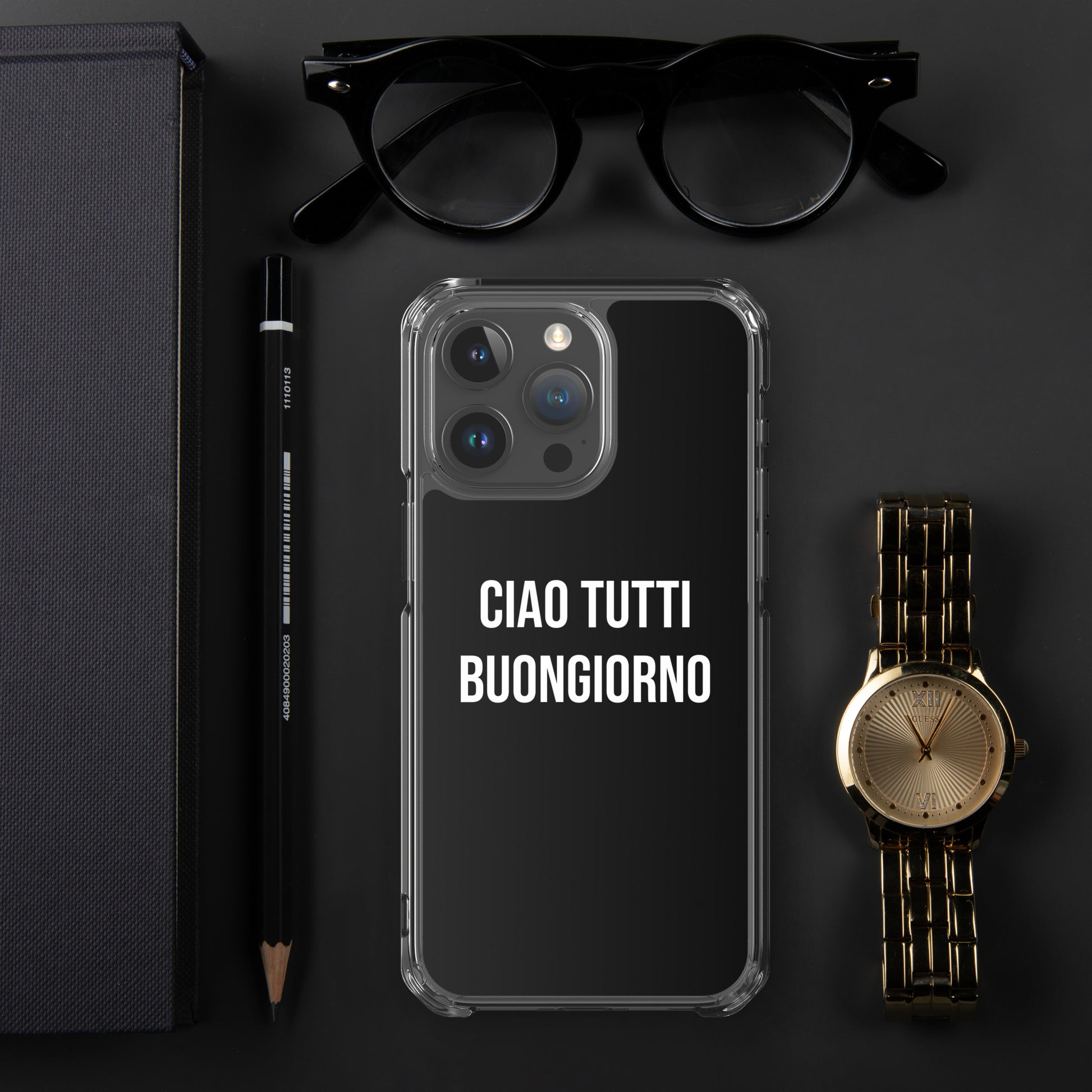Ciao Tutti telefoonhoesje Iphone Zwart
