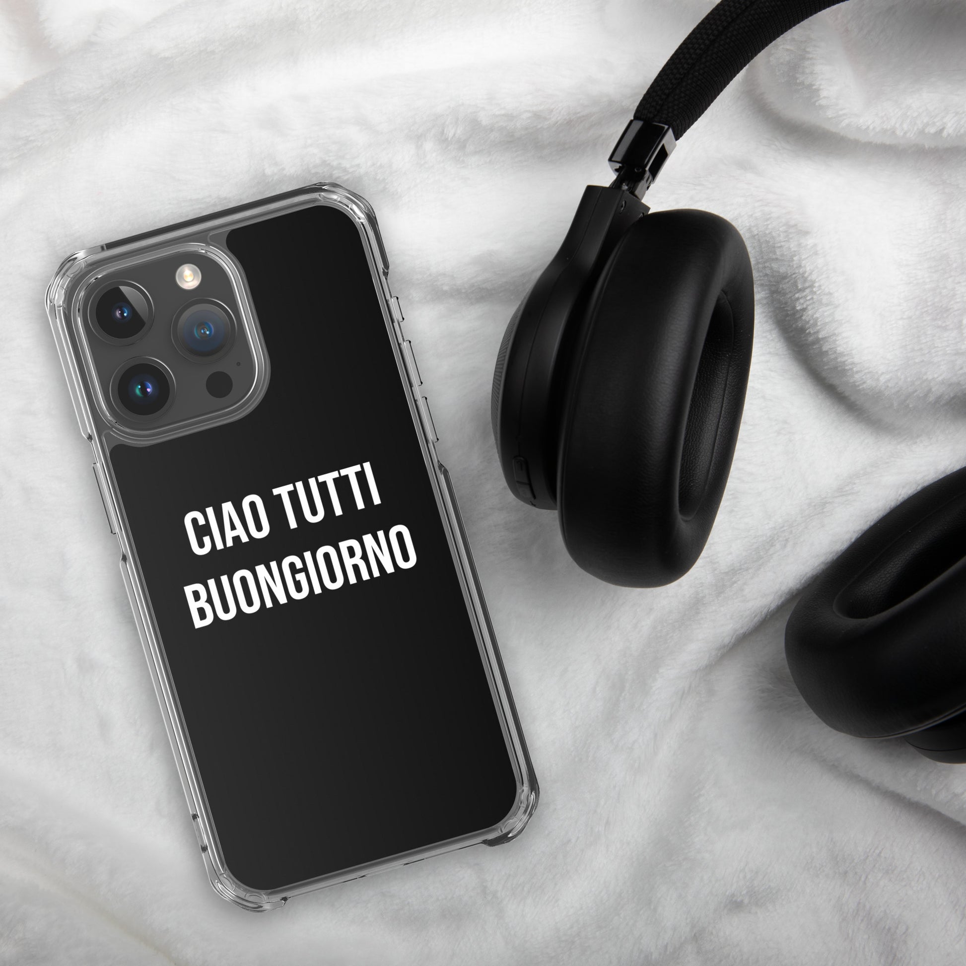 Ciao Tutti telefoonhoesje Iphone Zwart