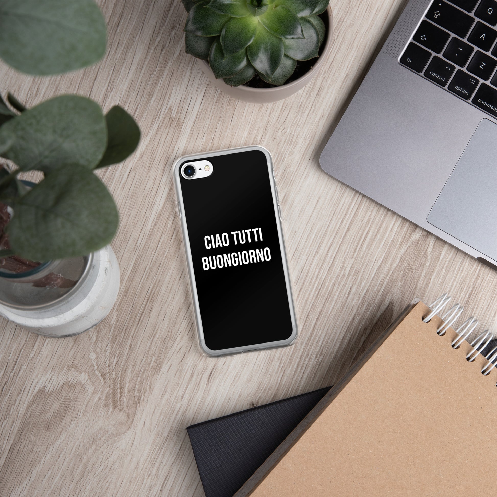 Ciao Tutti telefoonhoesje Iphone Zwart