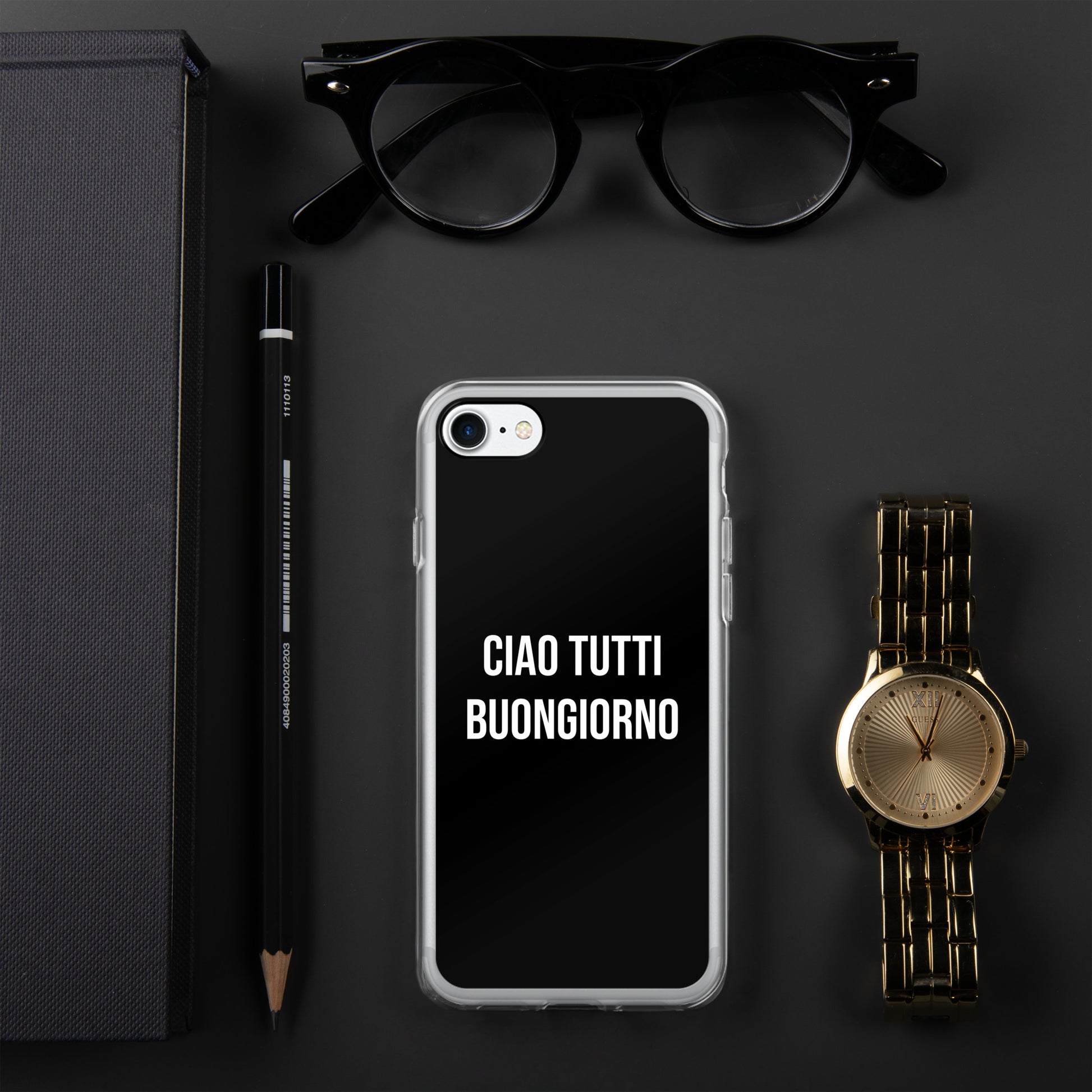 Ciao Tutti telefoonhoesje Iphone Zwart