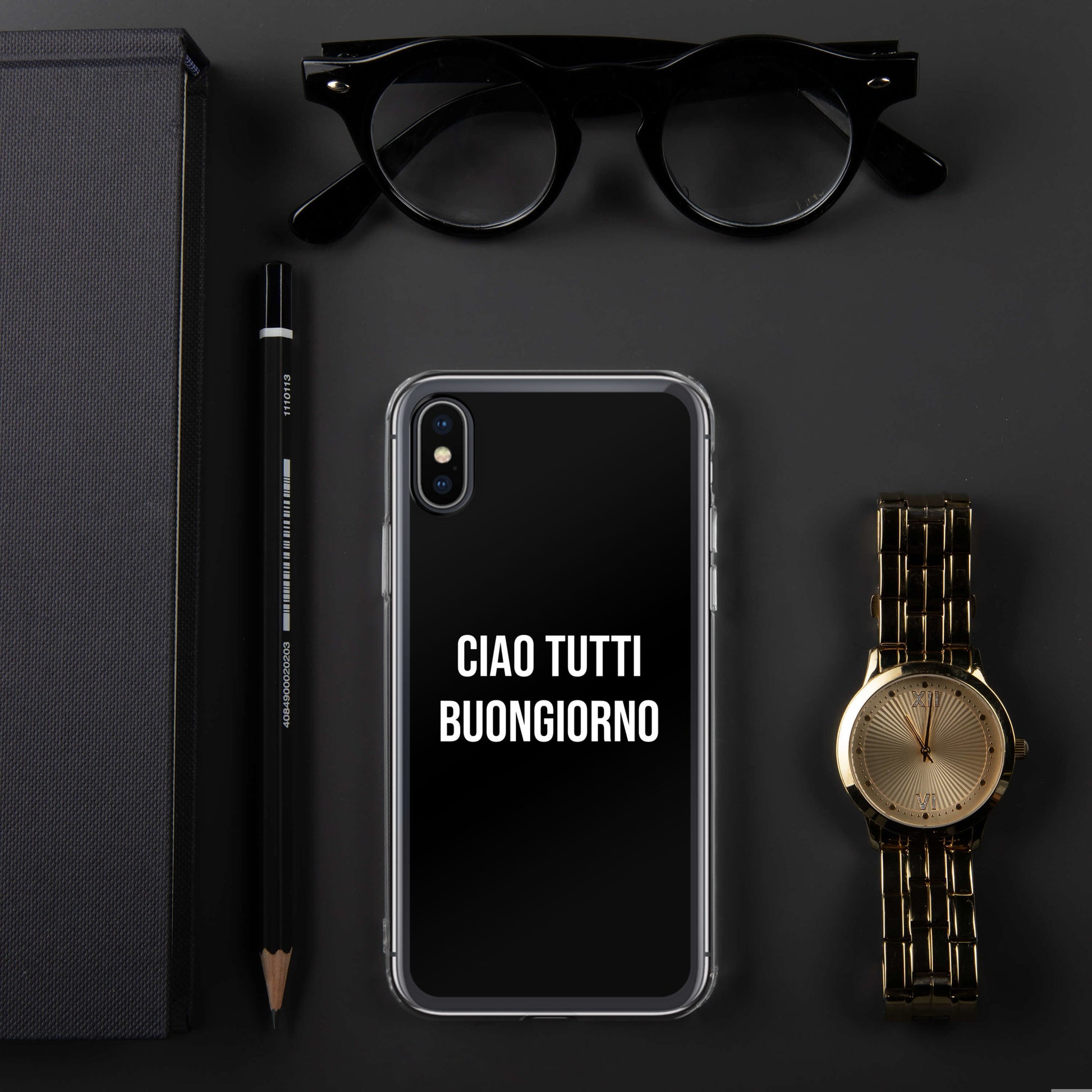 Ciao Tutti telefoonhoesje Iphone Zwart
