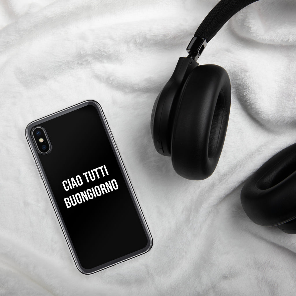 Ciao Tutti telefoonhoesje Iphone Zwart
