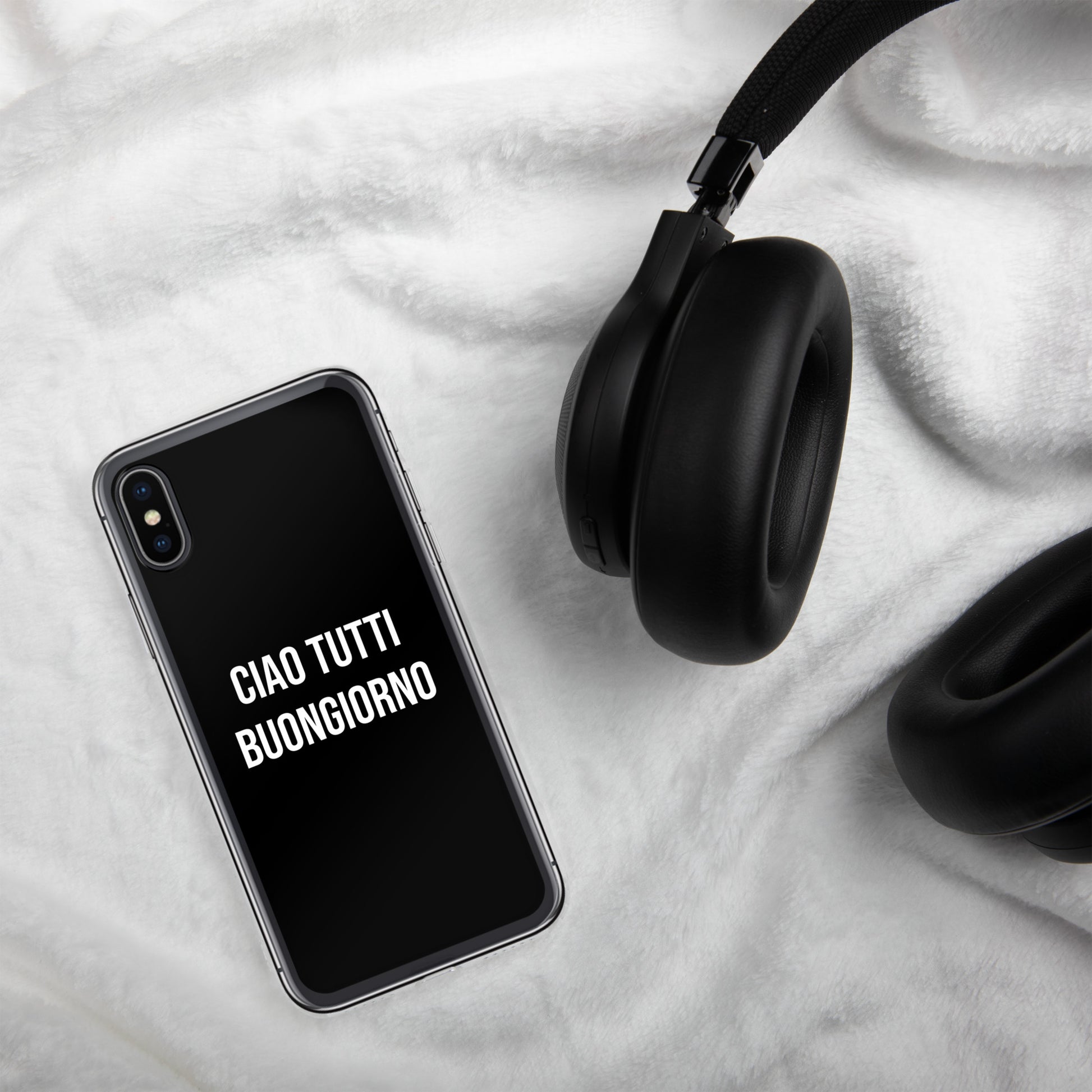 Ciao Tutti telefoonhoesje Iphone Zwart