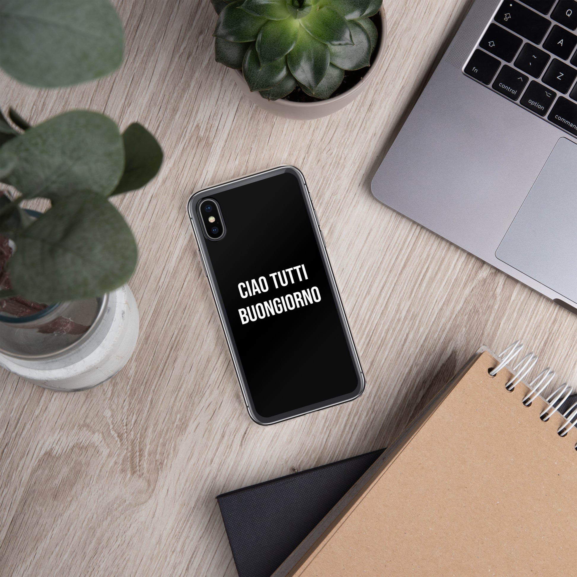 Ciao Tutti telefoonhoesje Iphone Zwart