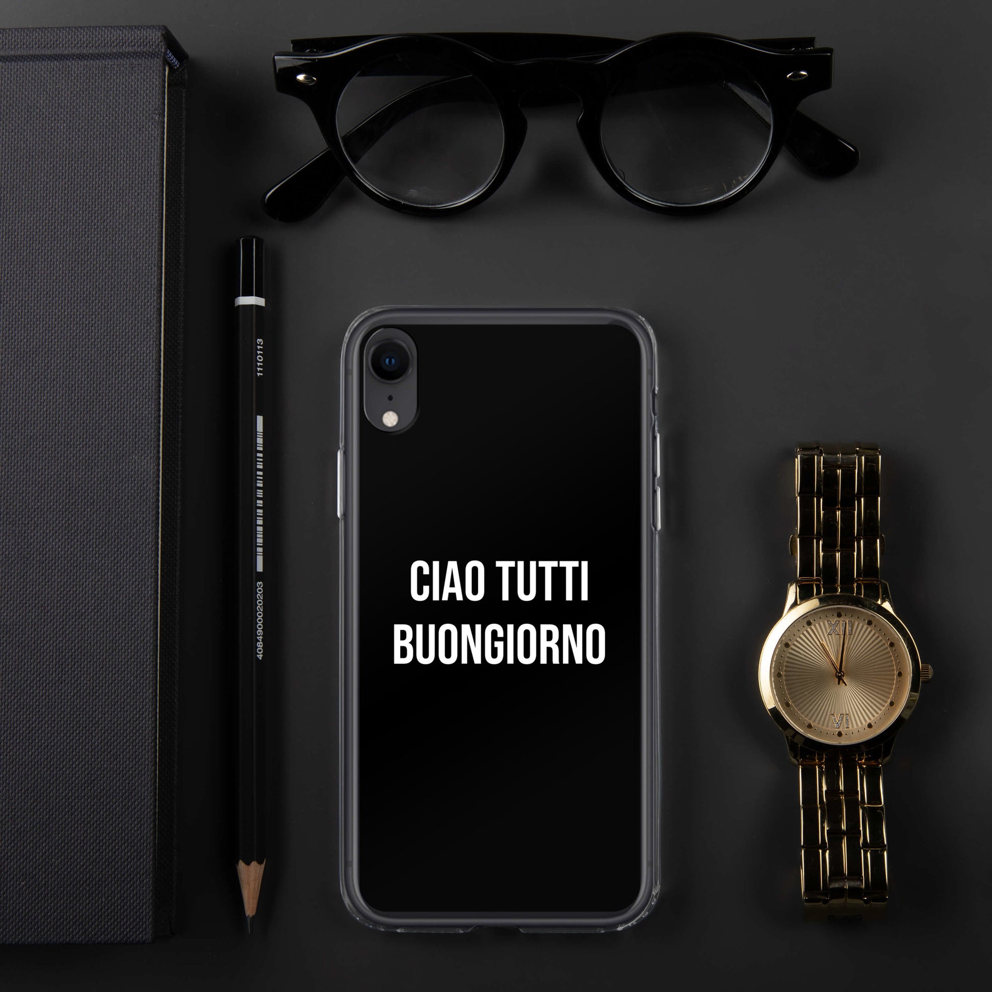 Ciao Tutti telefoonhoesje Iphone Zwart