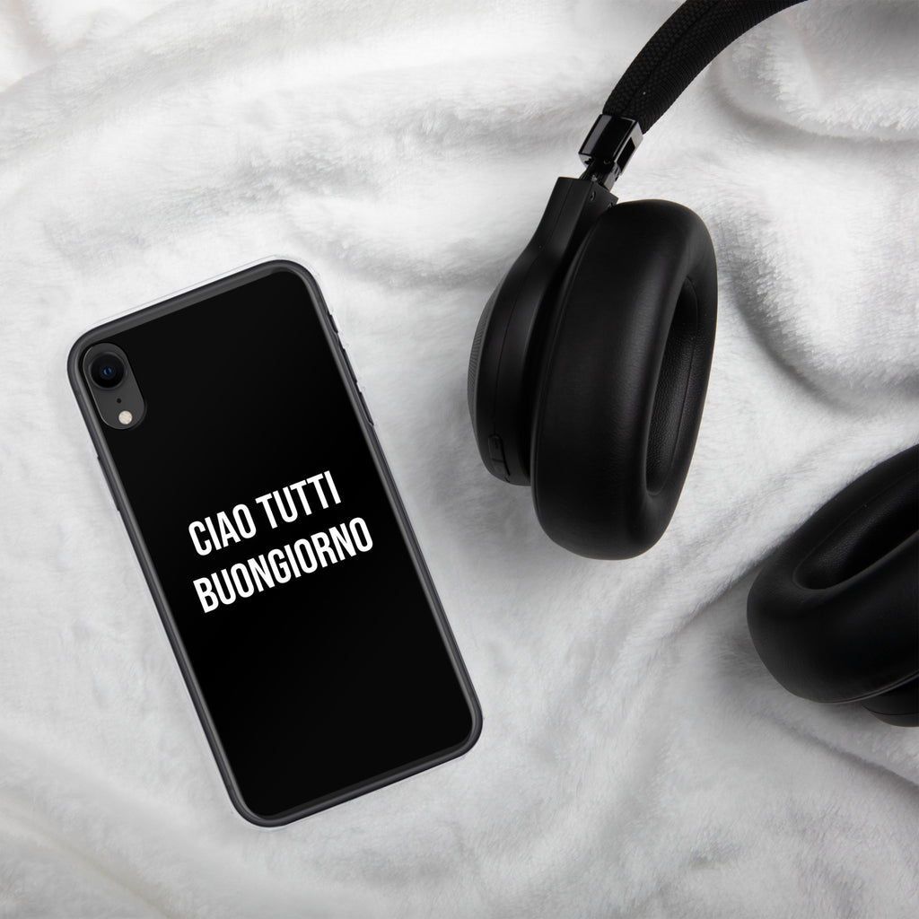 Ciao Tutti telefoonhoesje Iphone Zwart