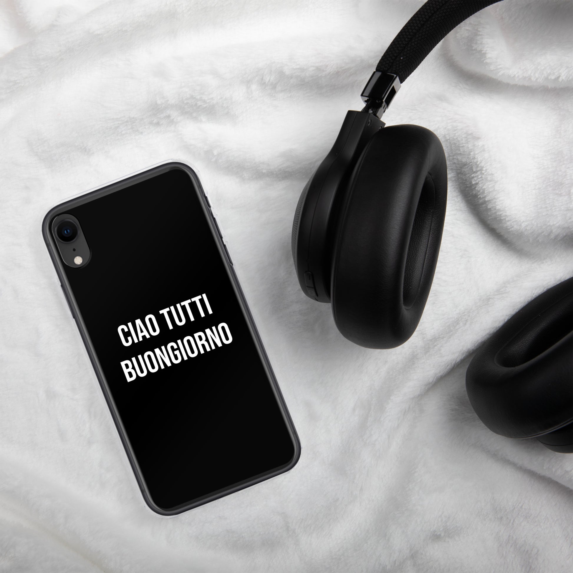 Ciao Tutti telefoonhoesje Iphone Zwart