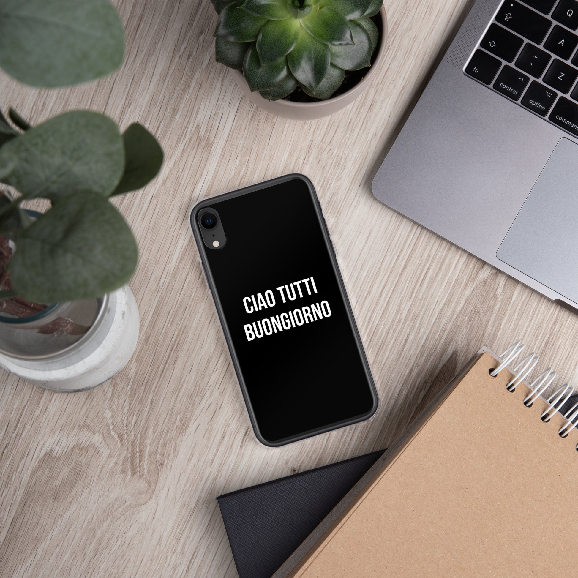 Ciao Tutti telefoonhoesje Iphone Zwart