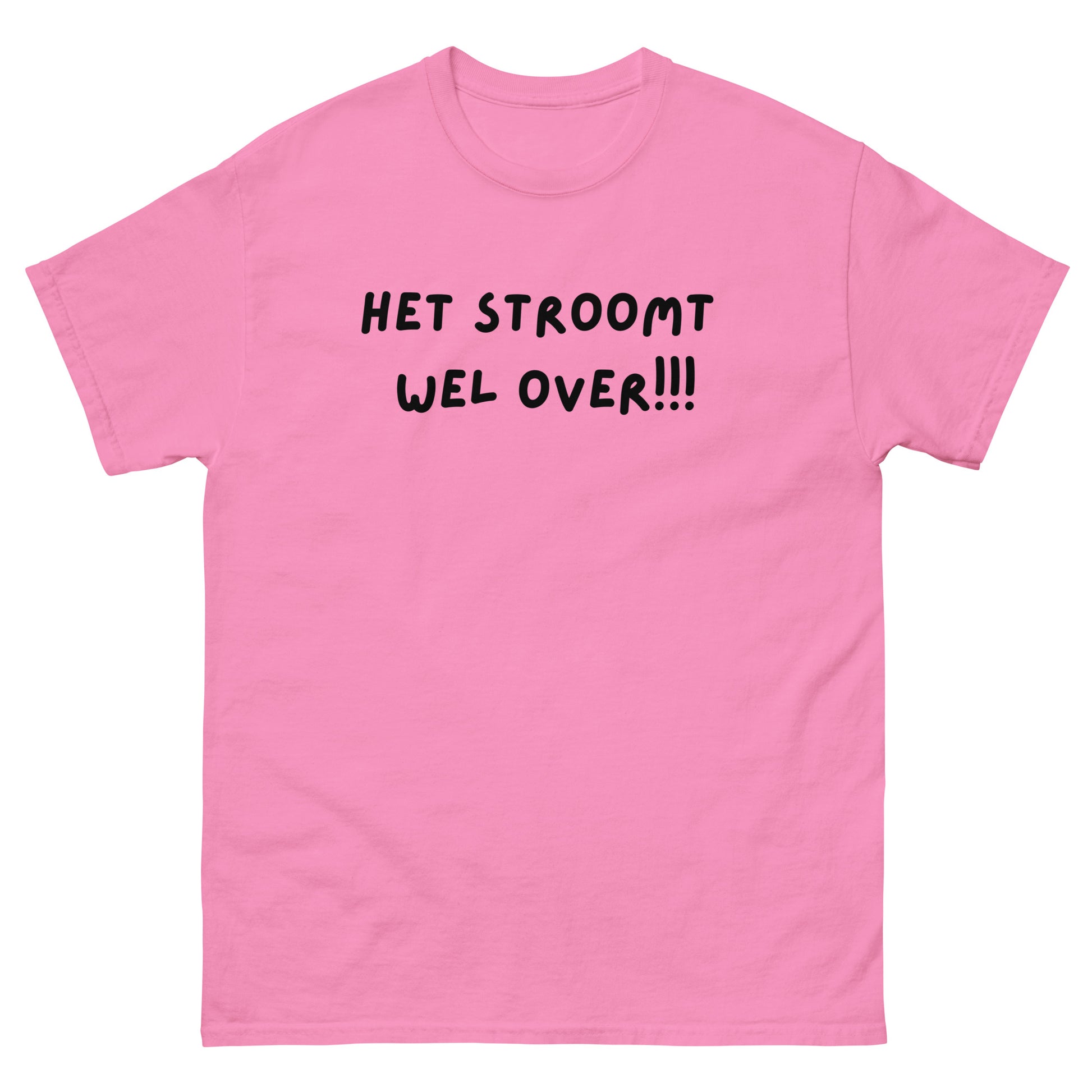 Het stroomt wel over Unisex T-shirt