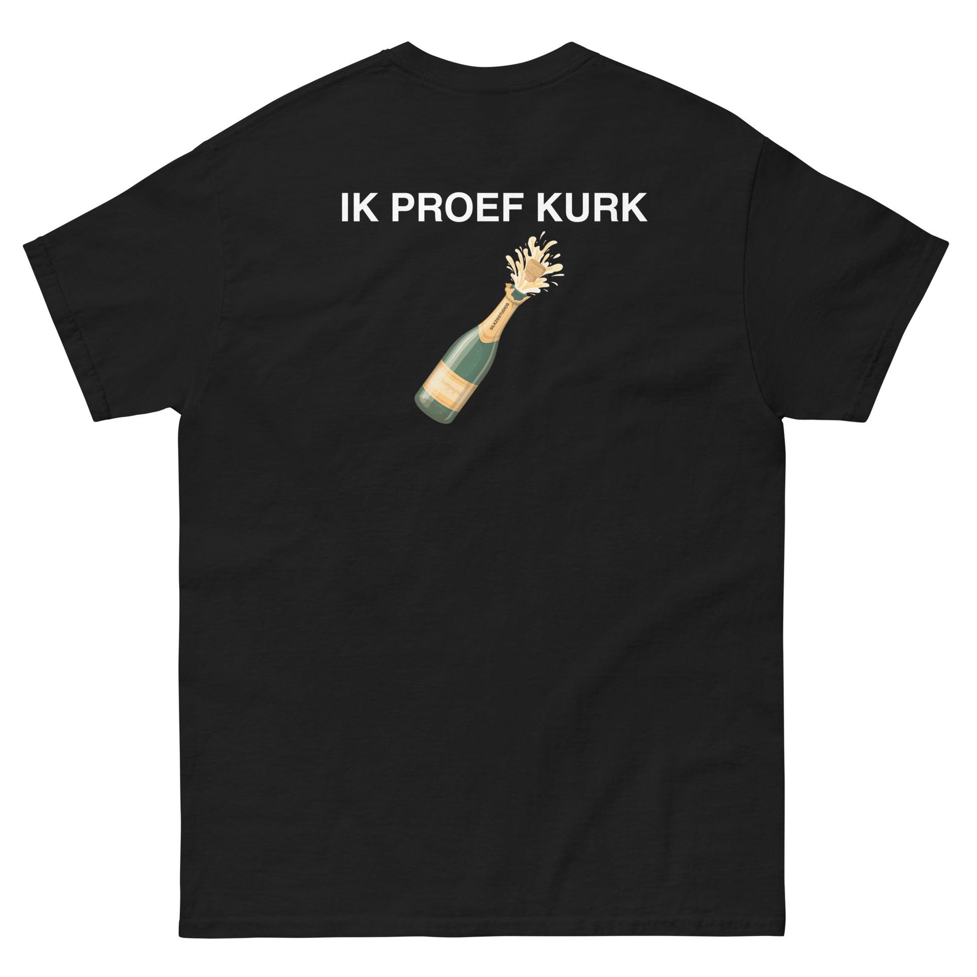 Proef Kurk Backprint T-shirt Unisex