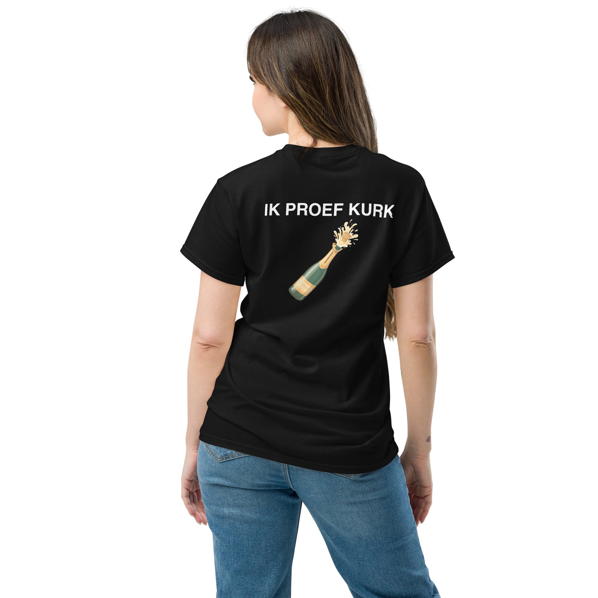 Proef Kurk Backprint T-shirt Unisex