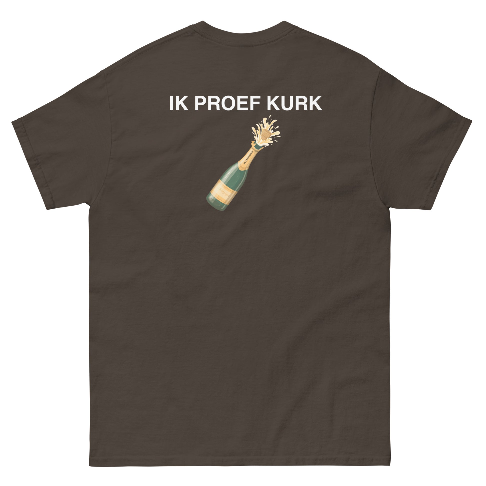 Proef Kurk Backprint T-shirt Unisex