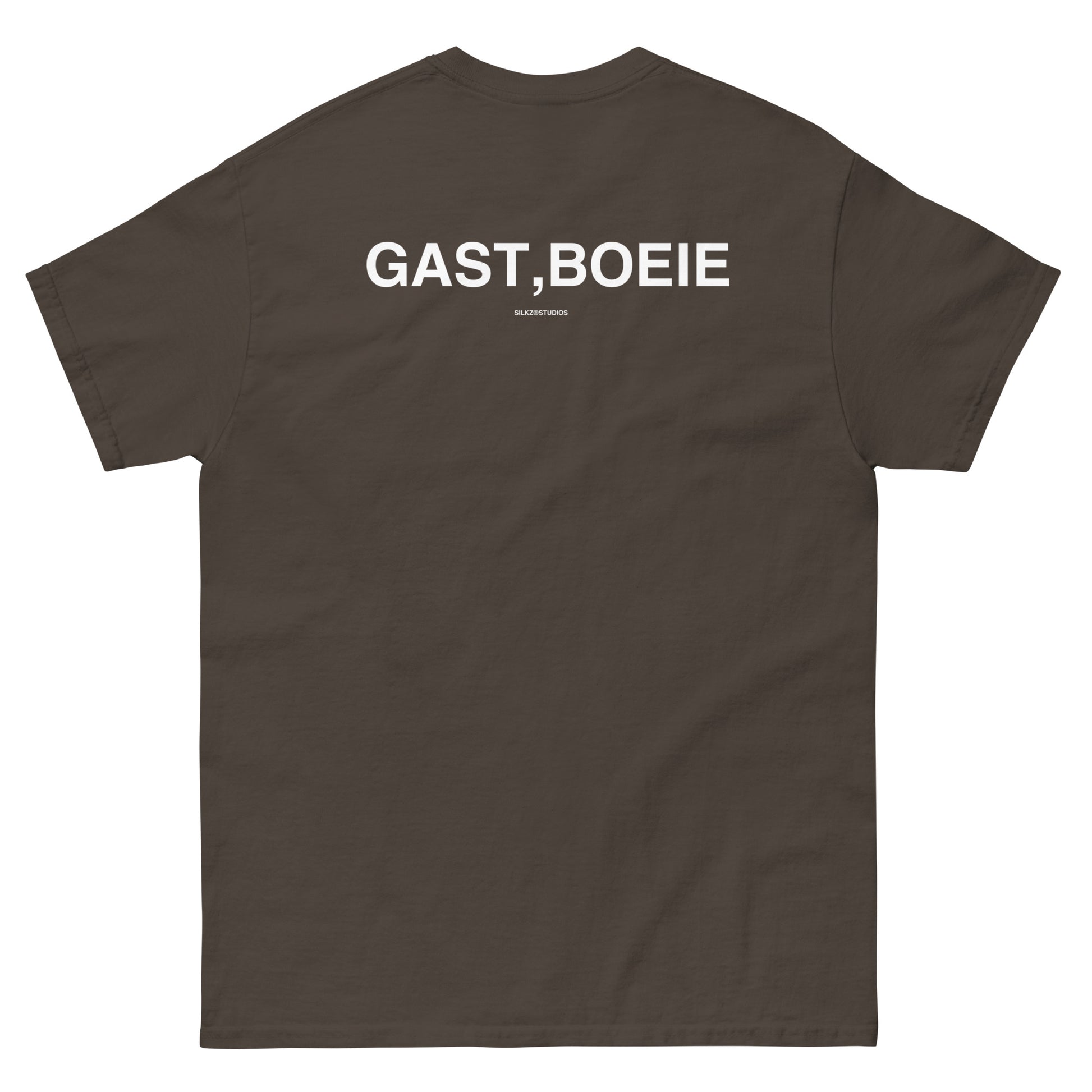 Gast, boeie Backprint T-shirt Unisex
