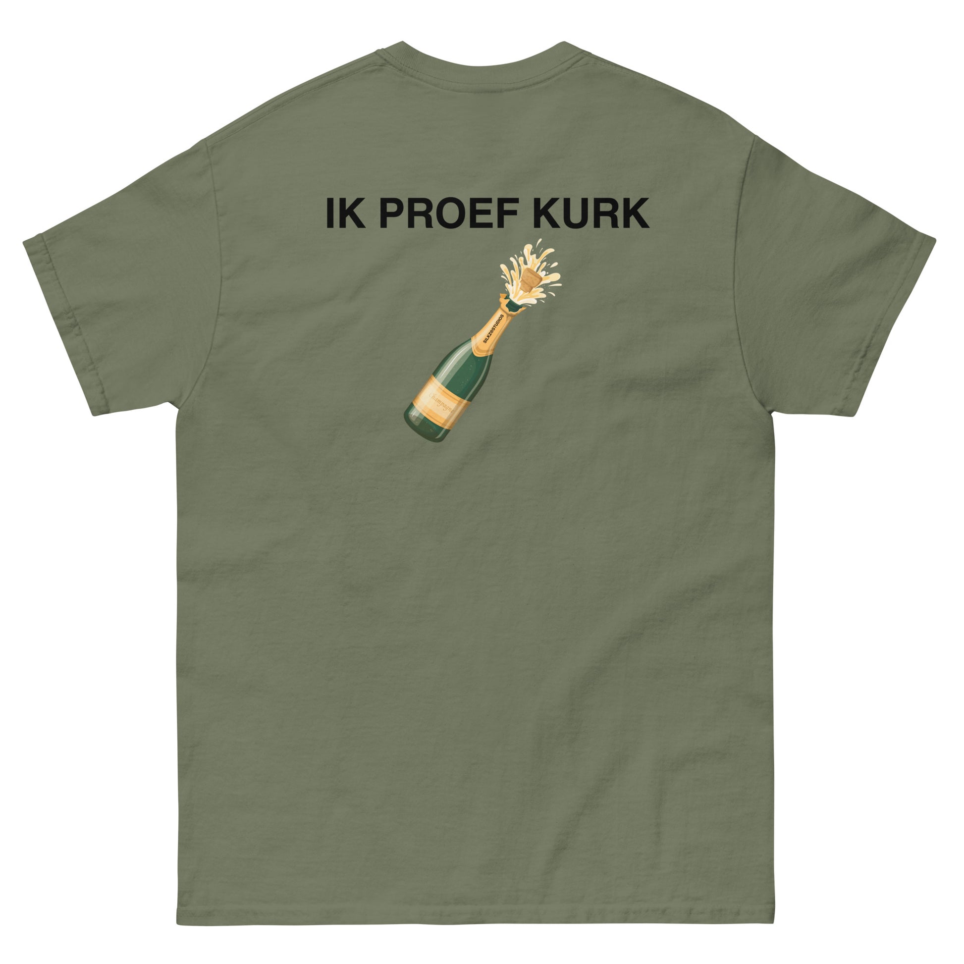 Proef Kurk Backprint T-shirt Unisex