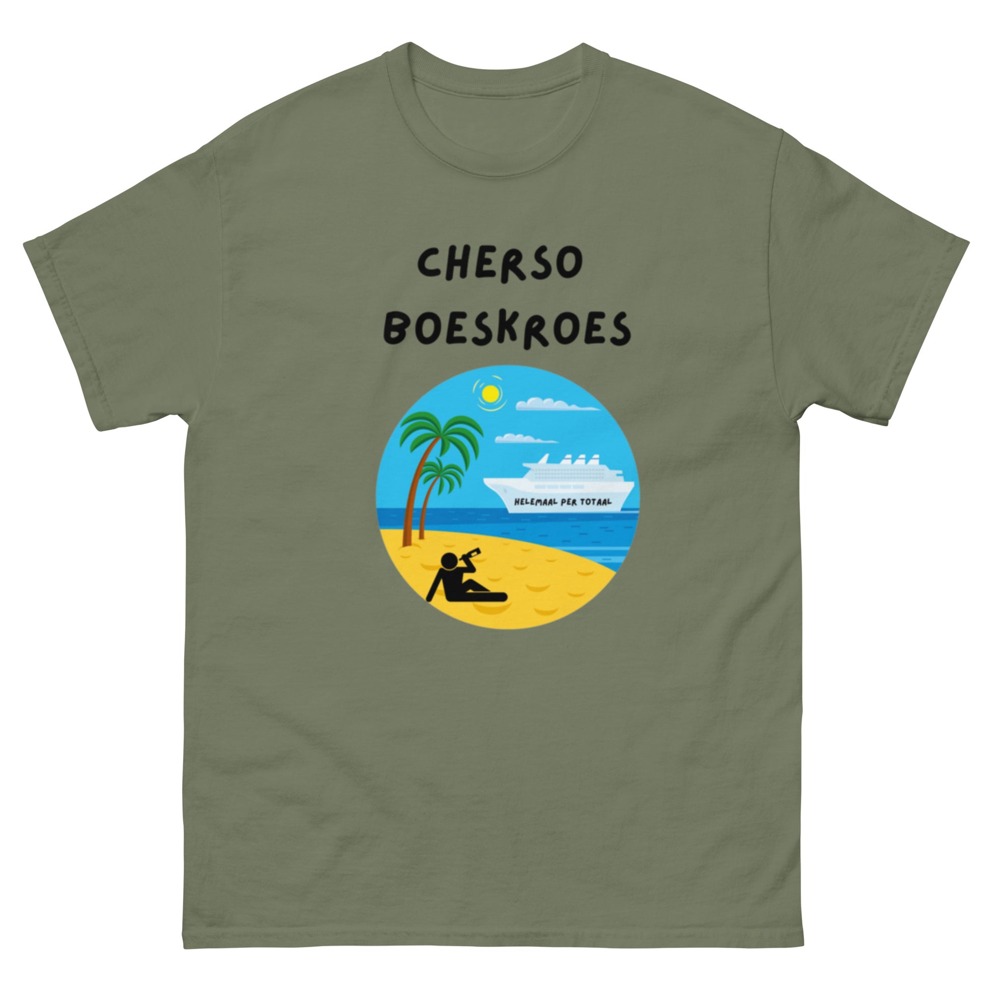 Cherso booze cruise unisex t-shirt