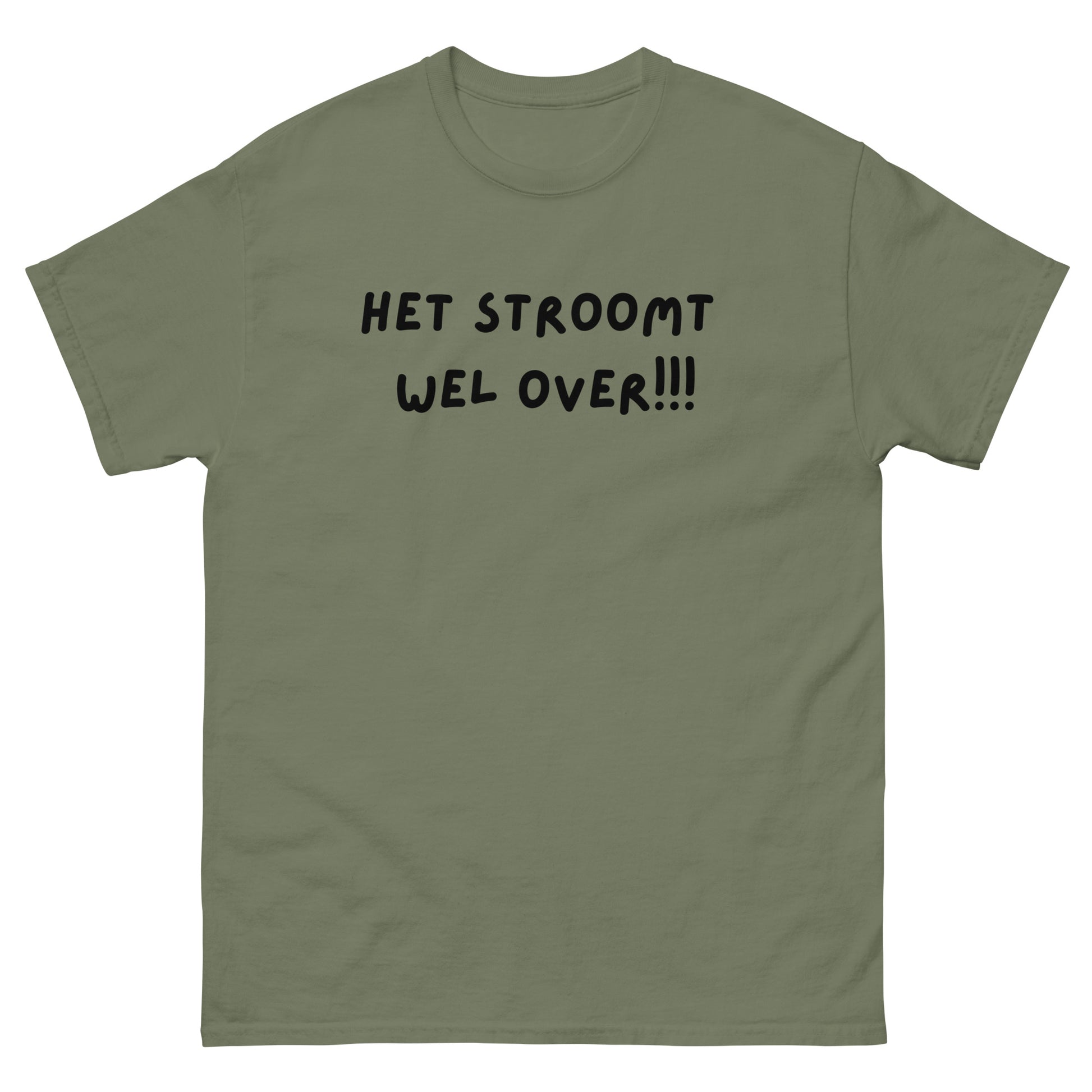 Het stroomt wel over Unisex T-shirt