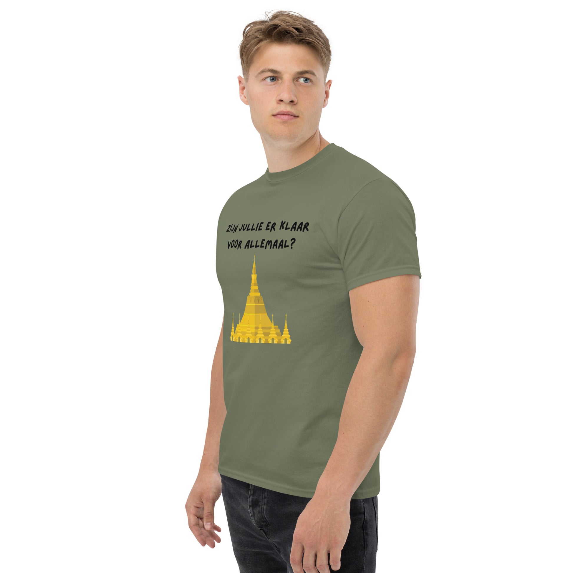 Zijn jullie er klaar voor allemaal Unisex T-shirt Tempel