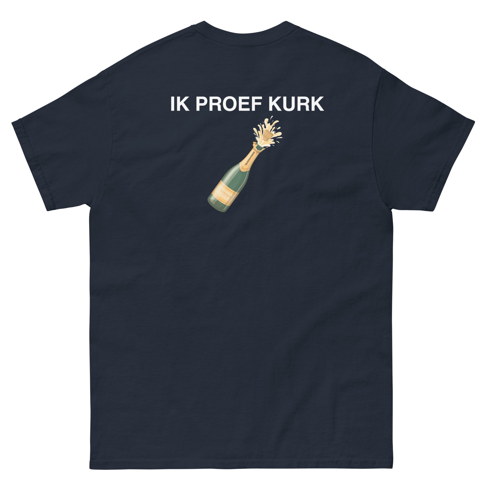 Proef Kurk Backprint T-shirt Unisex