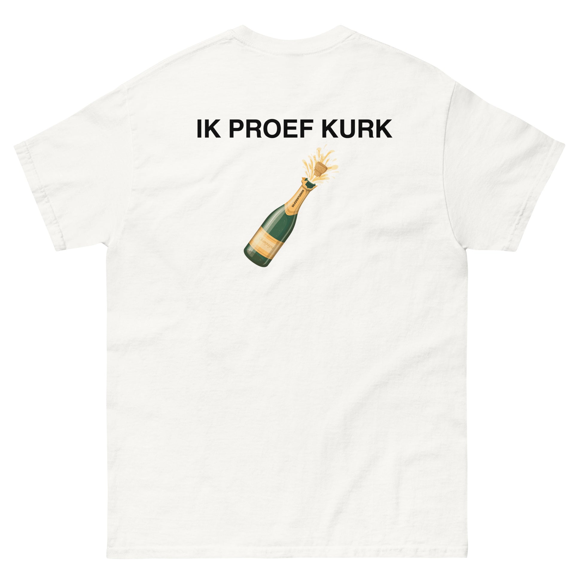 Proef Kurk Backprint T-shirt Unisex