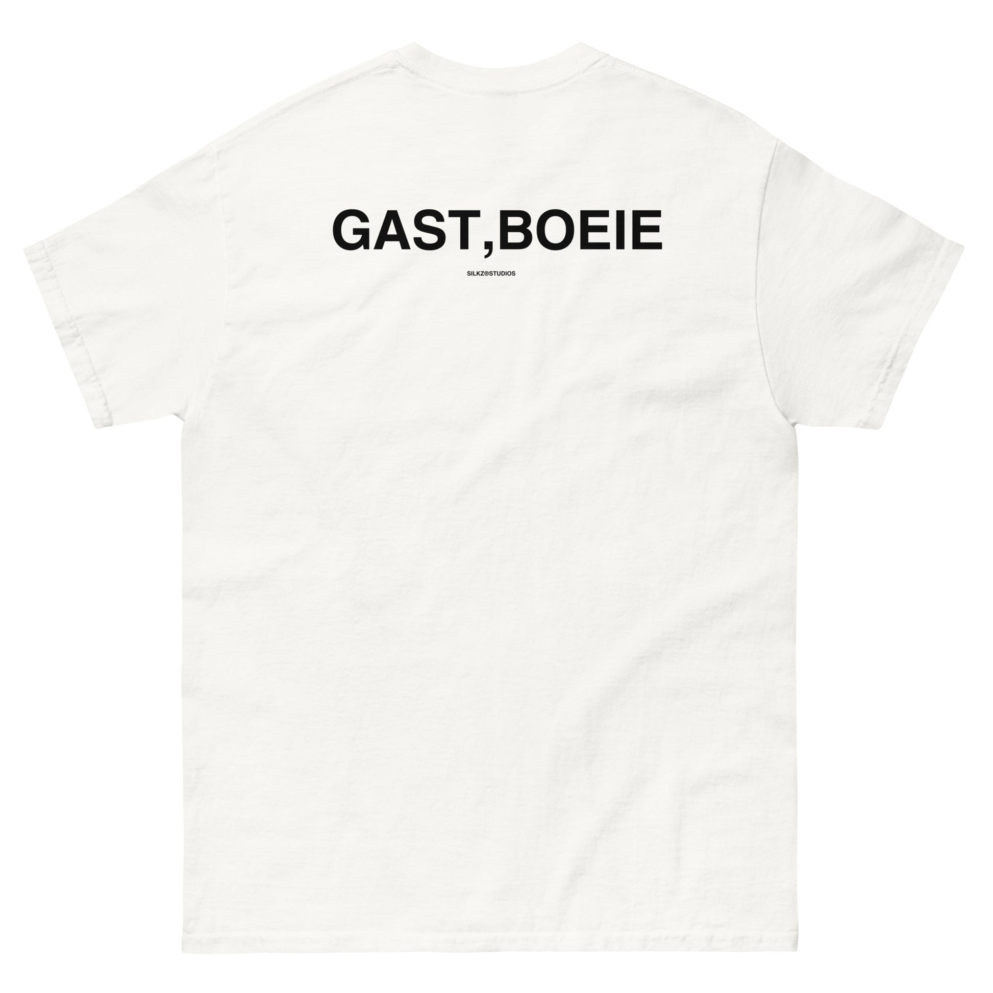 Gast, boeie Backprint T-shirt Unisex