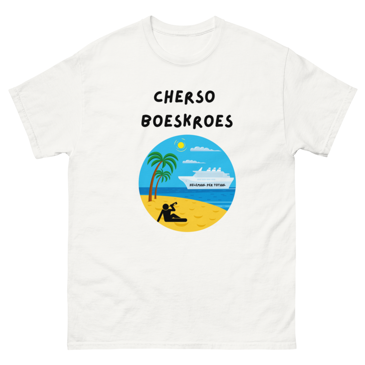 Cherso booze cruise unisex t-shirt