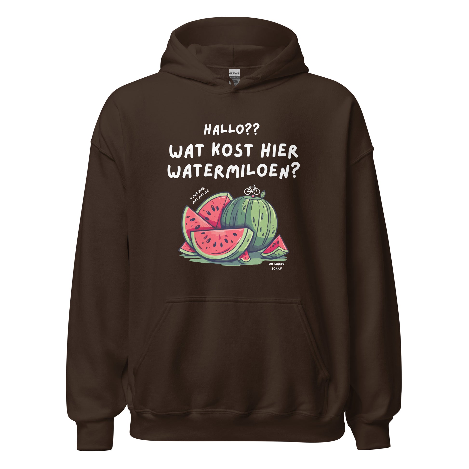 Watermeloen Unisex hoodie