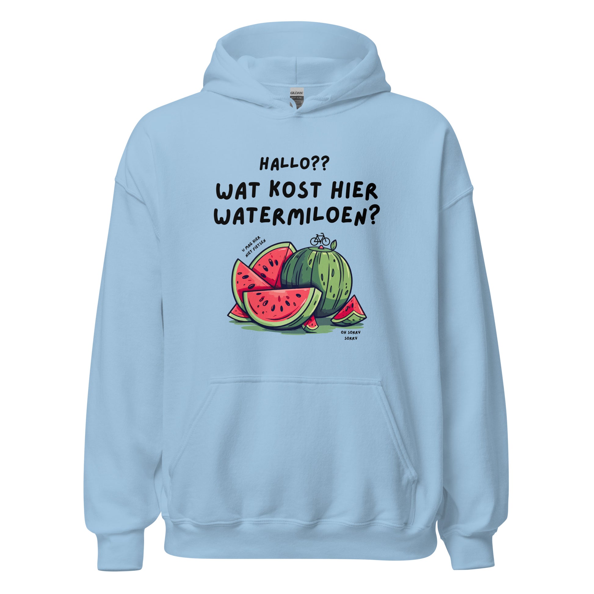 Watermeloen Unisex hoodie
