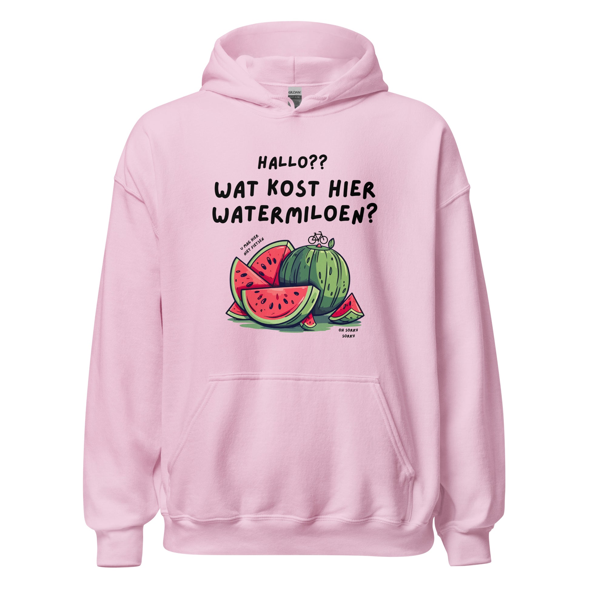 Watermeloen Unisex hoodie