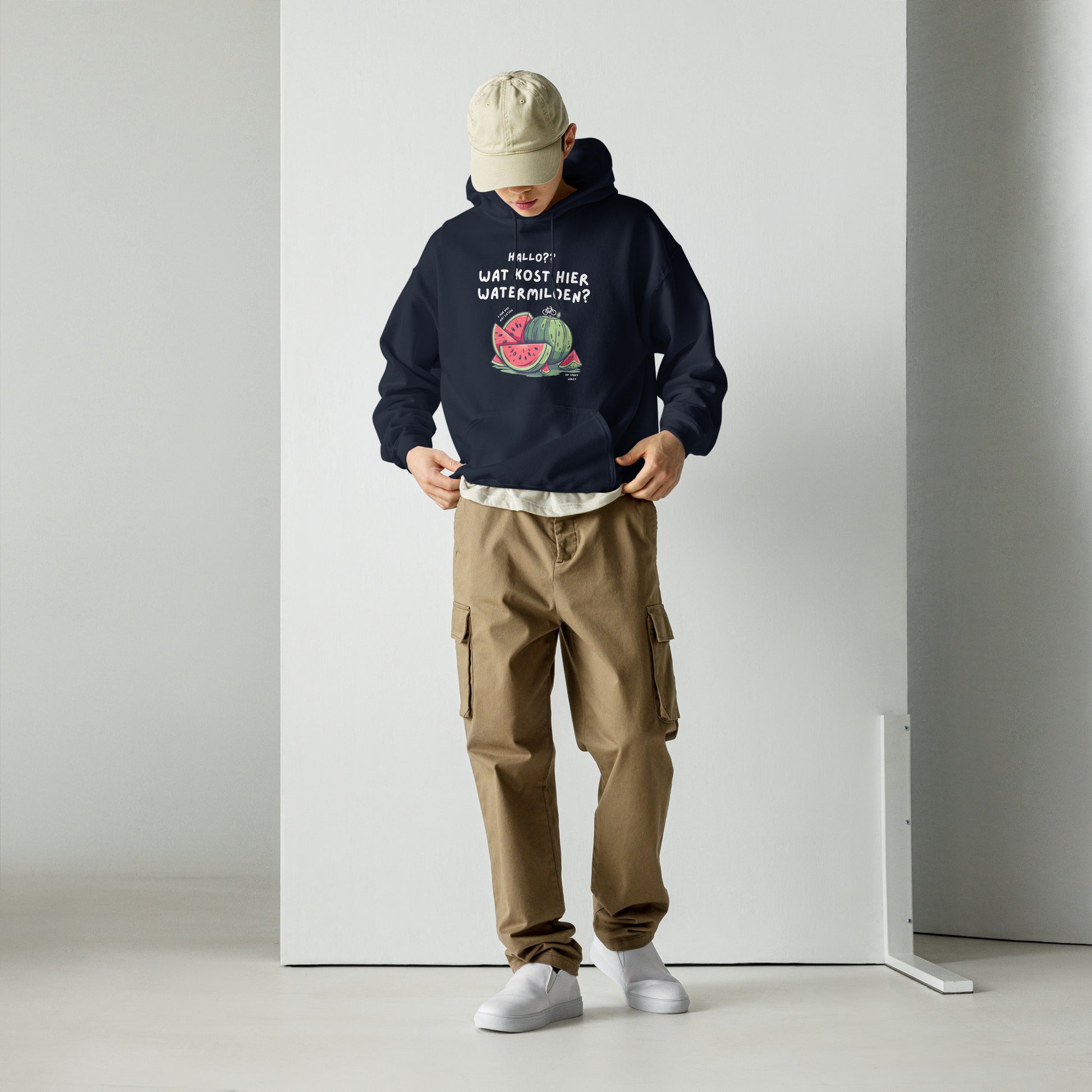 Watermeloen Unisex hoodie