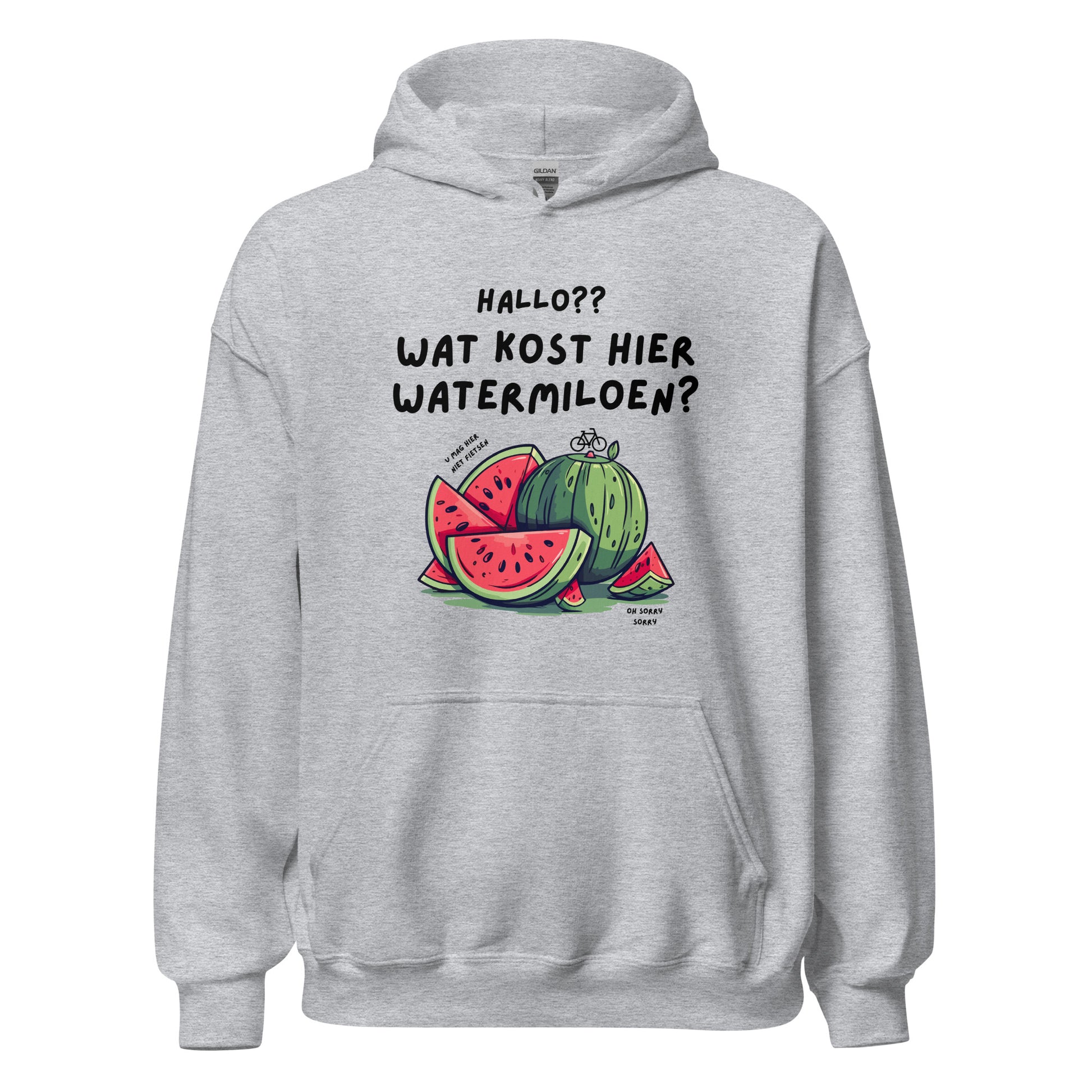 Watermeloen Unisex hoodie