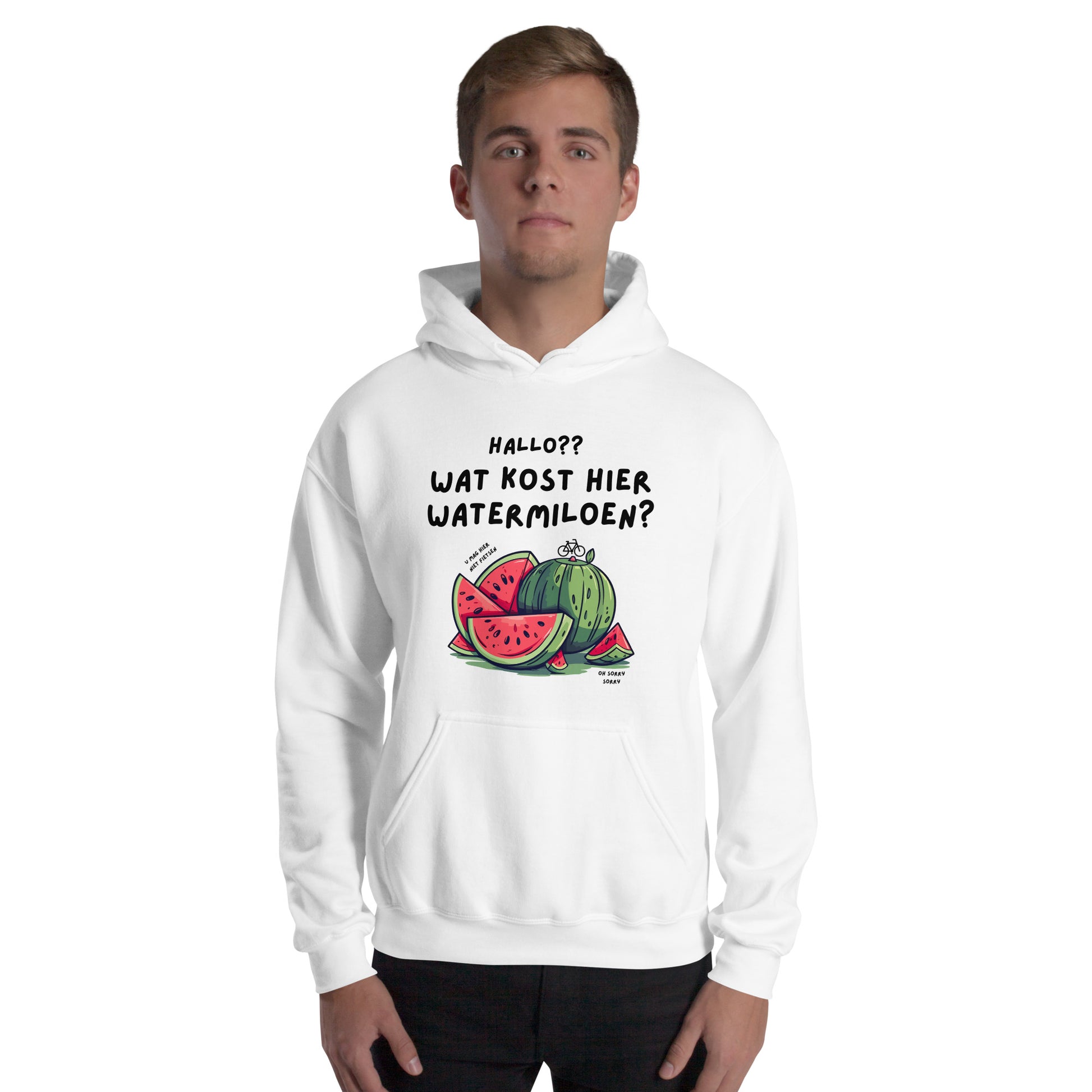 Watermeloen Unisex hoodie