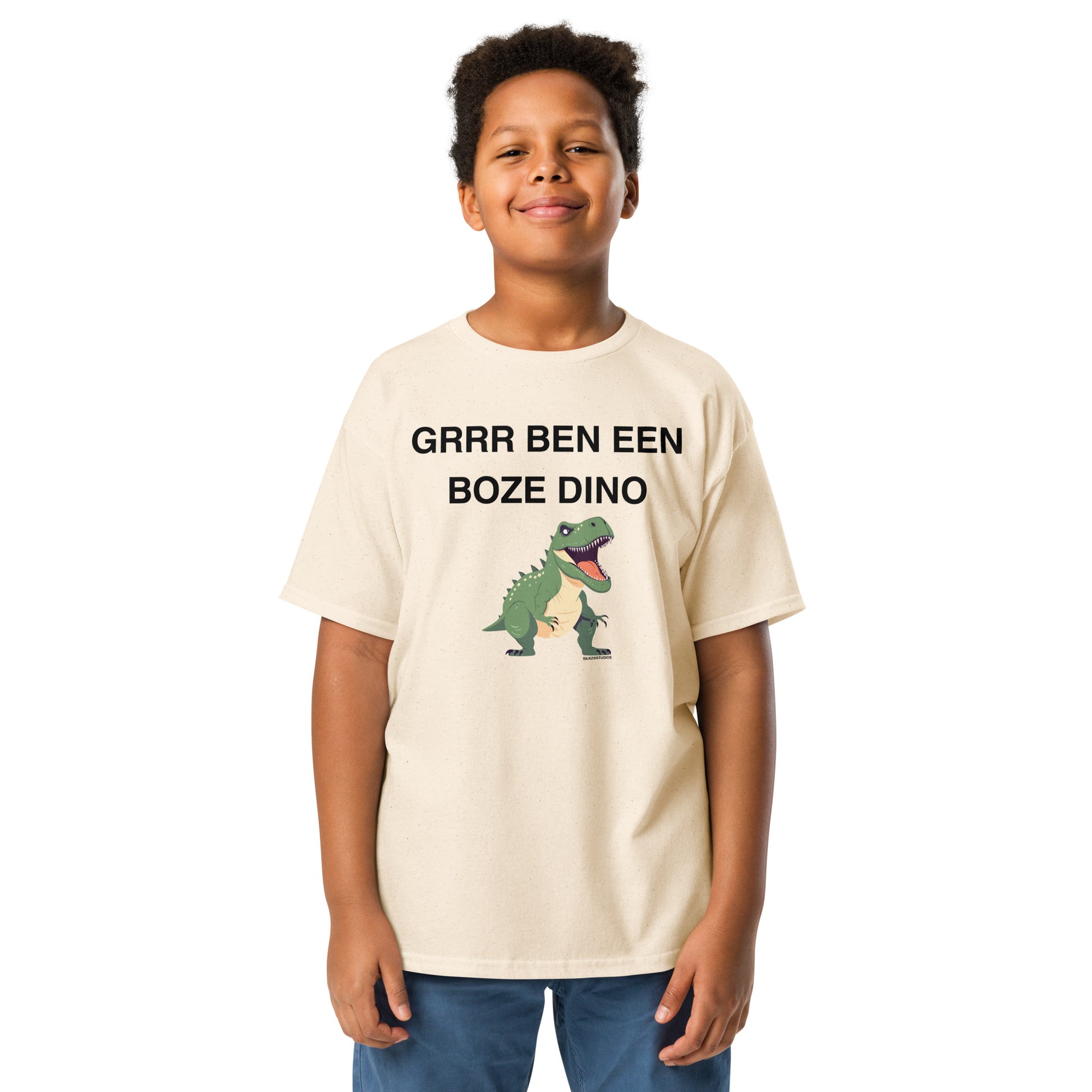 Ben een boze Dino Kids shirt