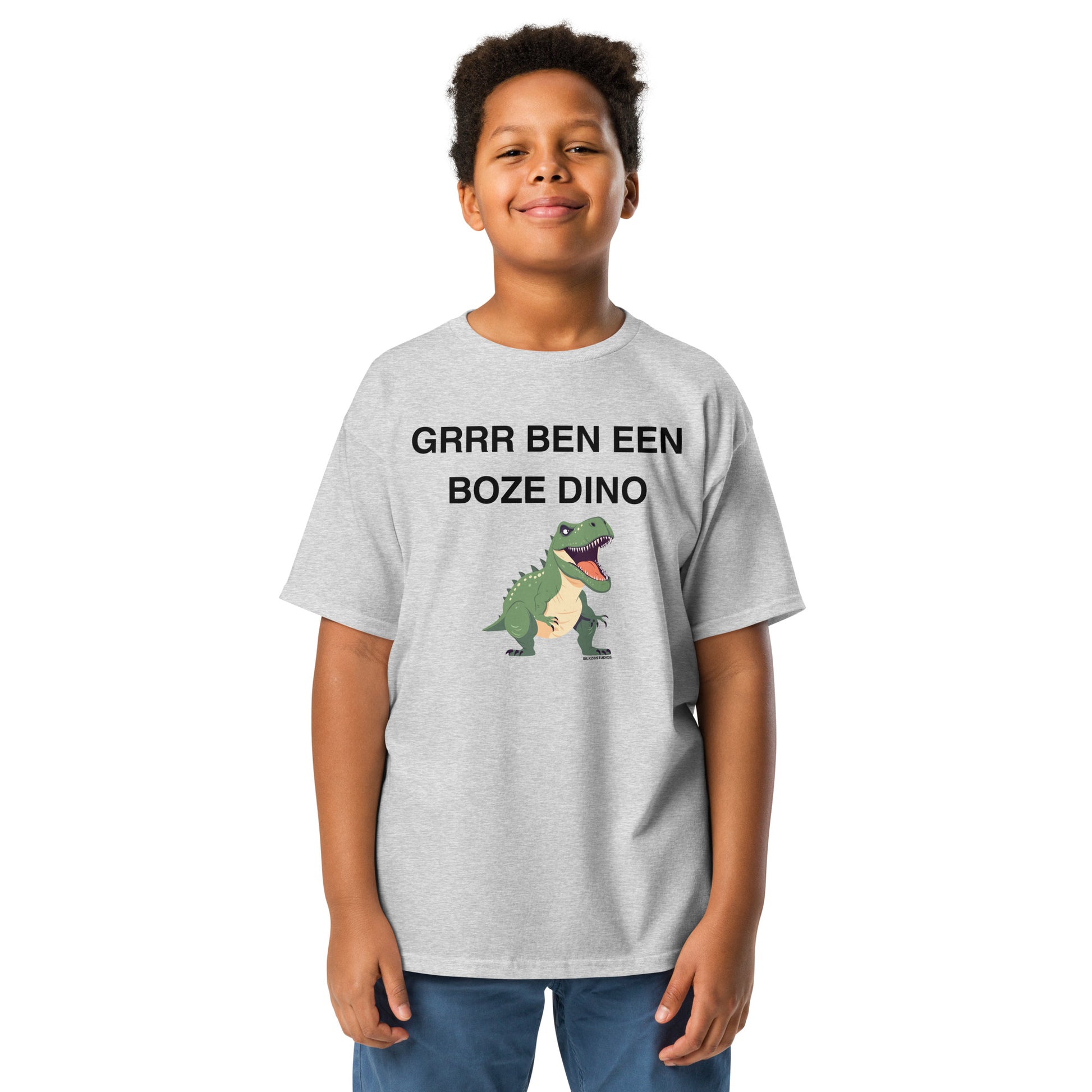 Ben een boze Dino Kids shirt